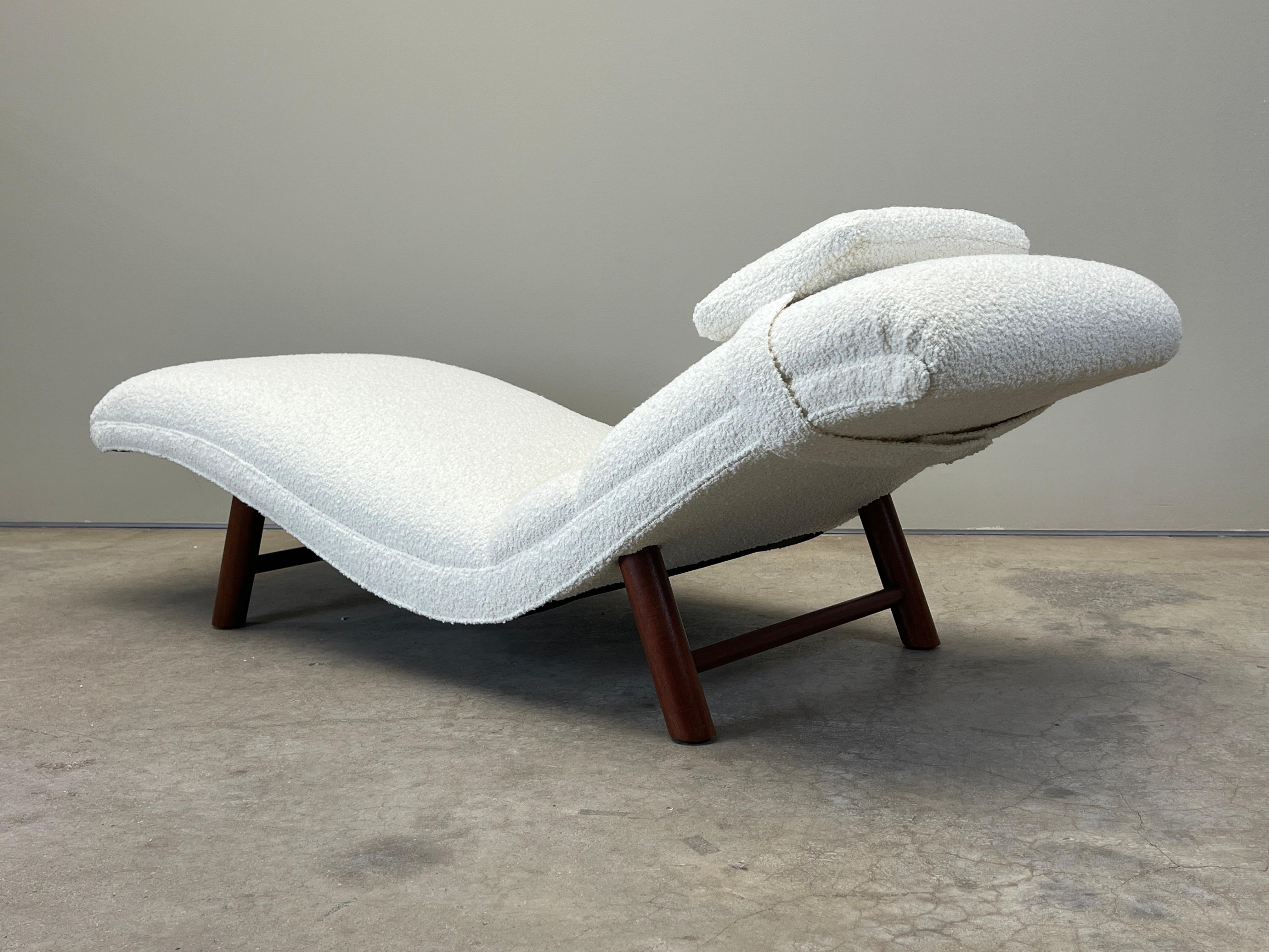Chaise Lounge Attributed to Edward Wormley In Good Condition For Sale In Dallas, TX