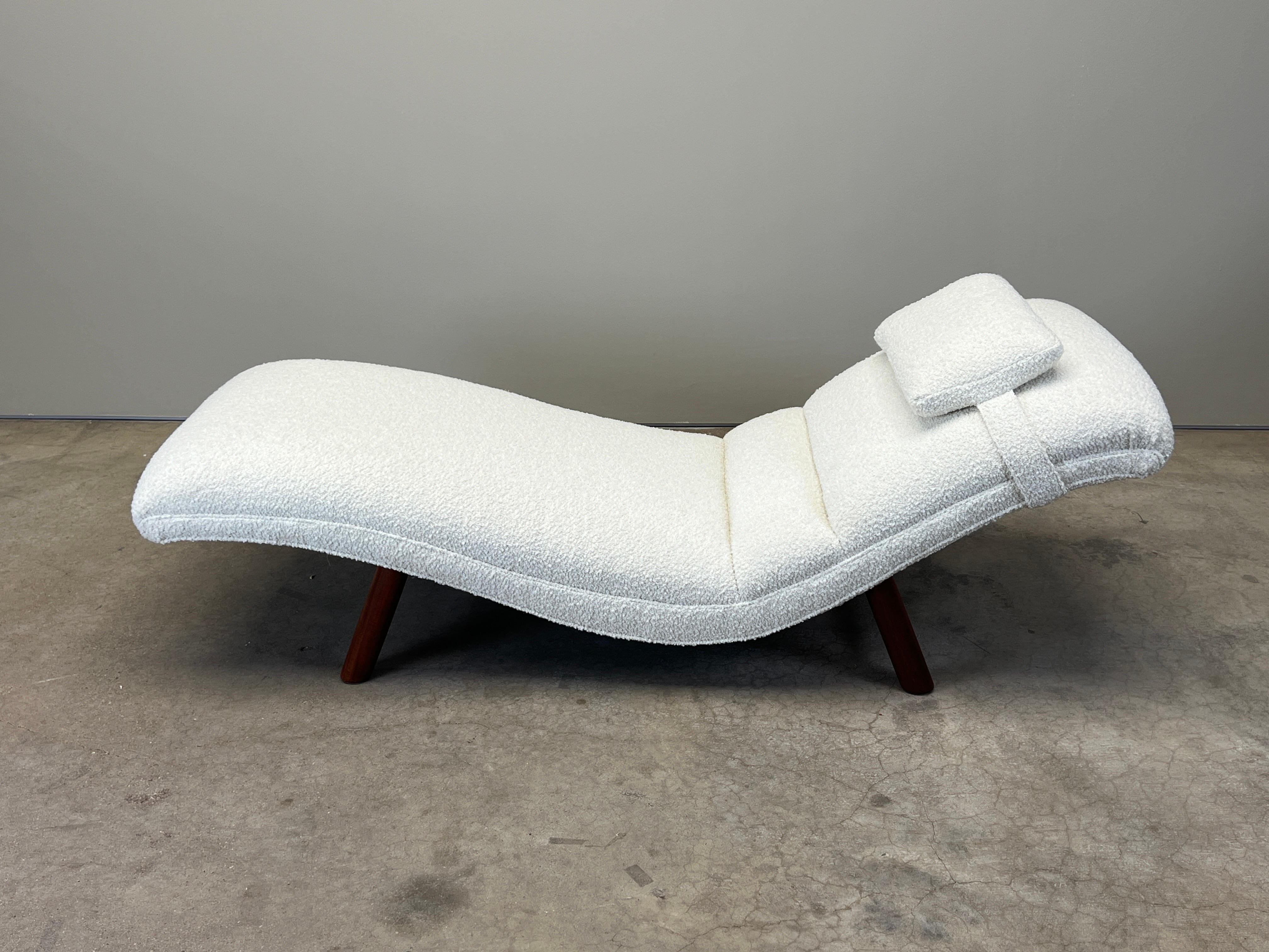 Mid-20th Century Chaise Lounge Attributed to Edward Wormley For Sale