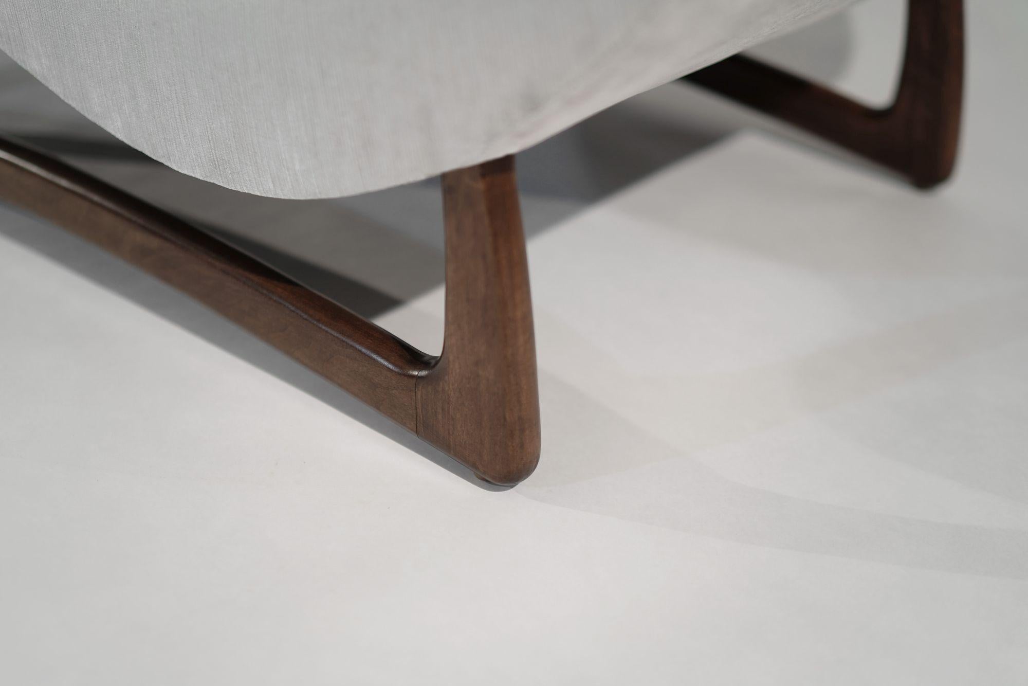 Chaise longue par Adrian Pearsall, C. 1950s en vente 4