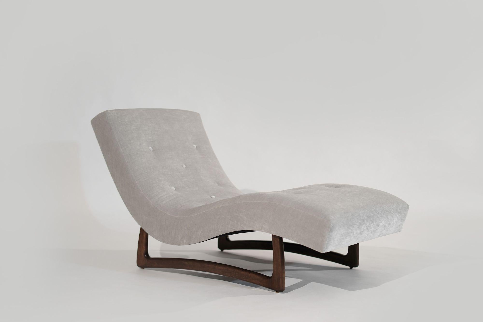 Mid-Century Modern Chaise longue par Adrian Pearsall, C. 1950s en vente
