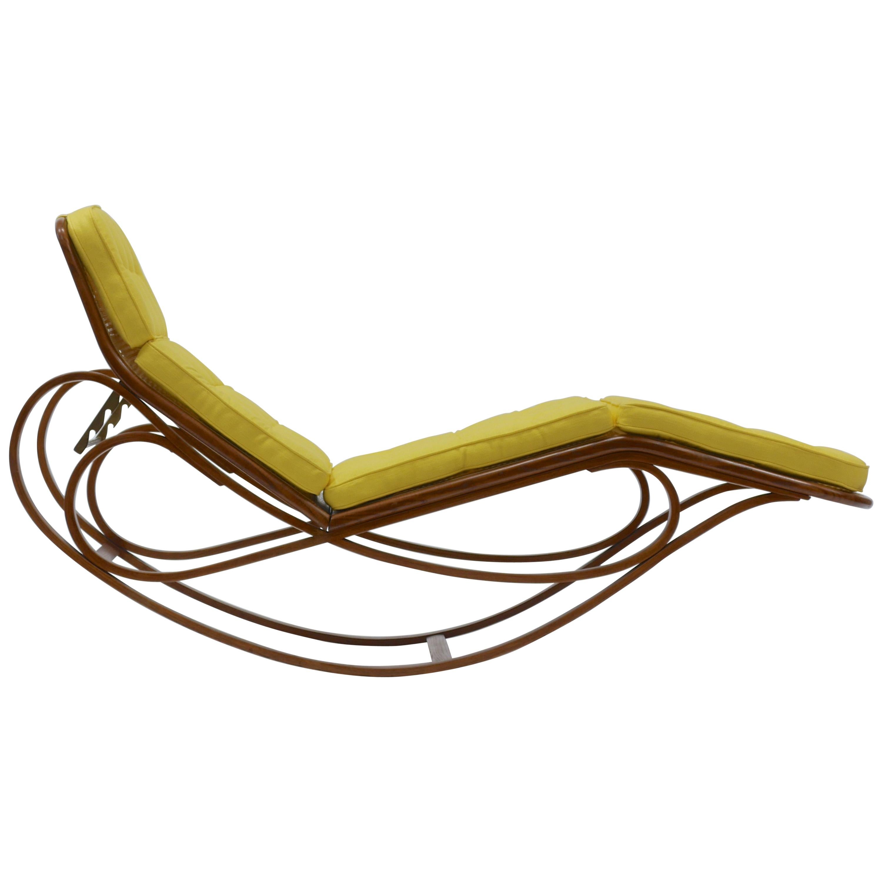 Chaise Lounge by Edward Wormley for Dunbar For Sale