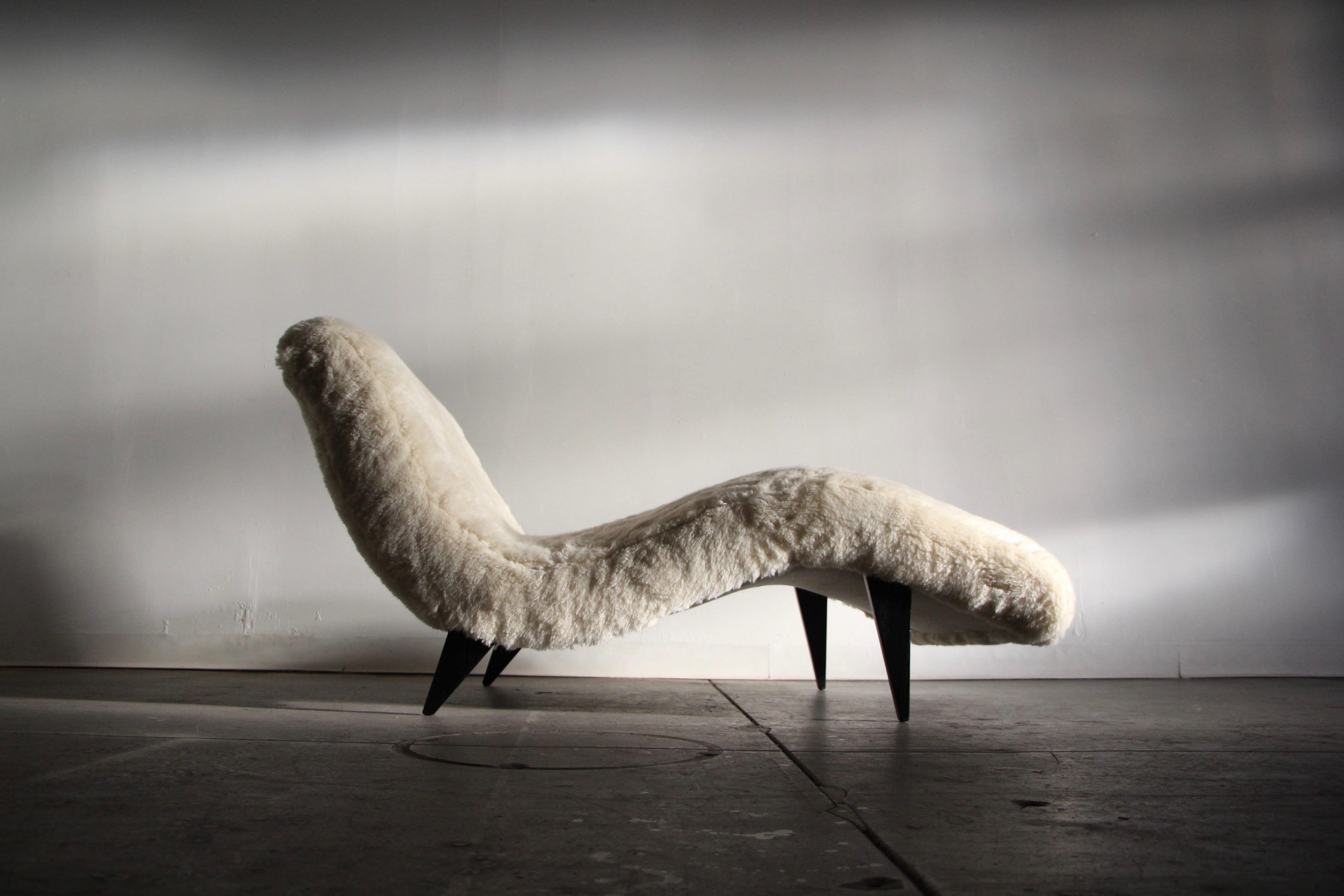 Chaise Lounge by Greta MagnussonGrossman for Sherman Bertram at 1stDibs