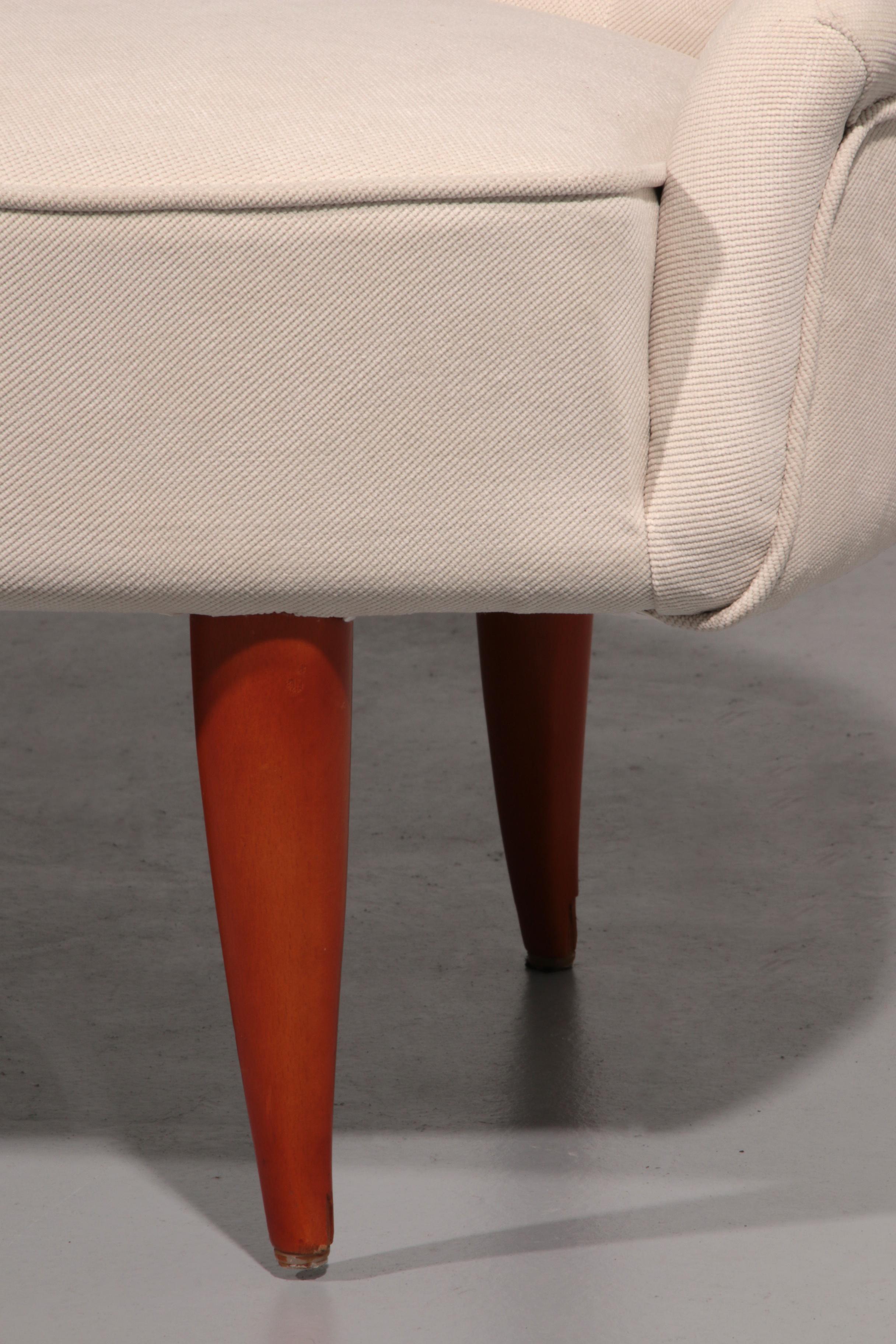 Chaise Lounge di Kerstin Hörlin-Holmquist per Nordiska Kompaniet, anni '50 in vendita 3