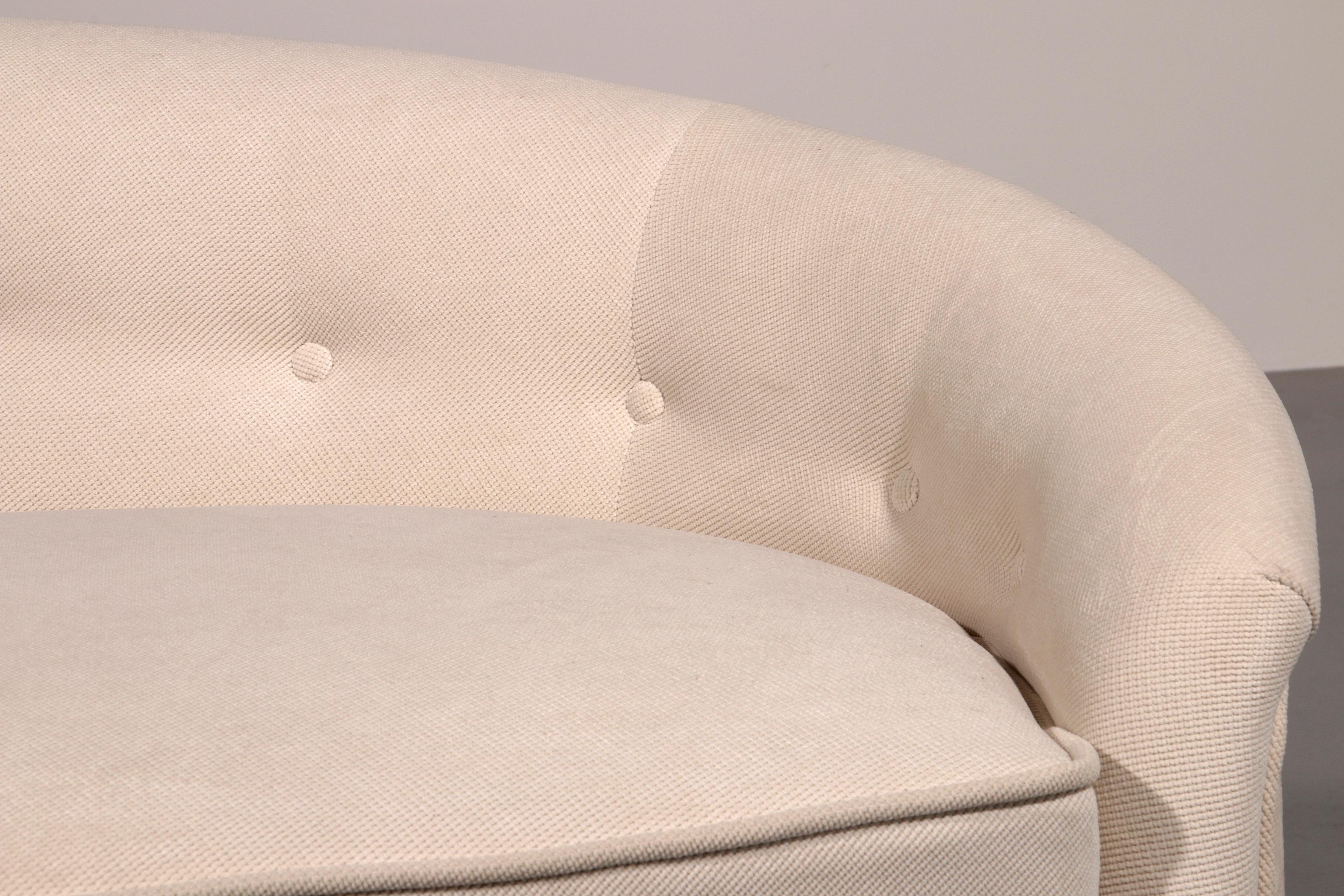 Chaise Lounge di Kerstin Hörlin-Holmquist per Nordiska Kompaniet, anni '50 in vendita 4