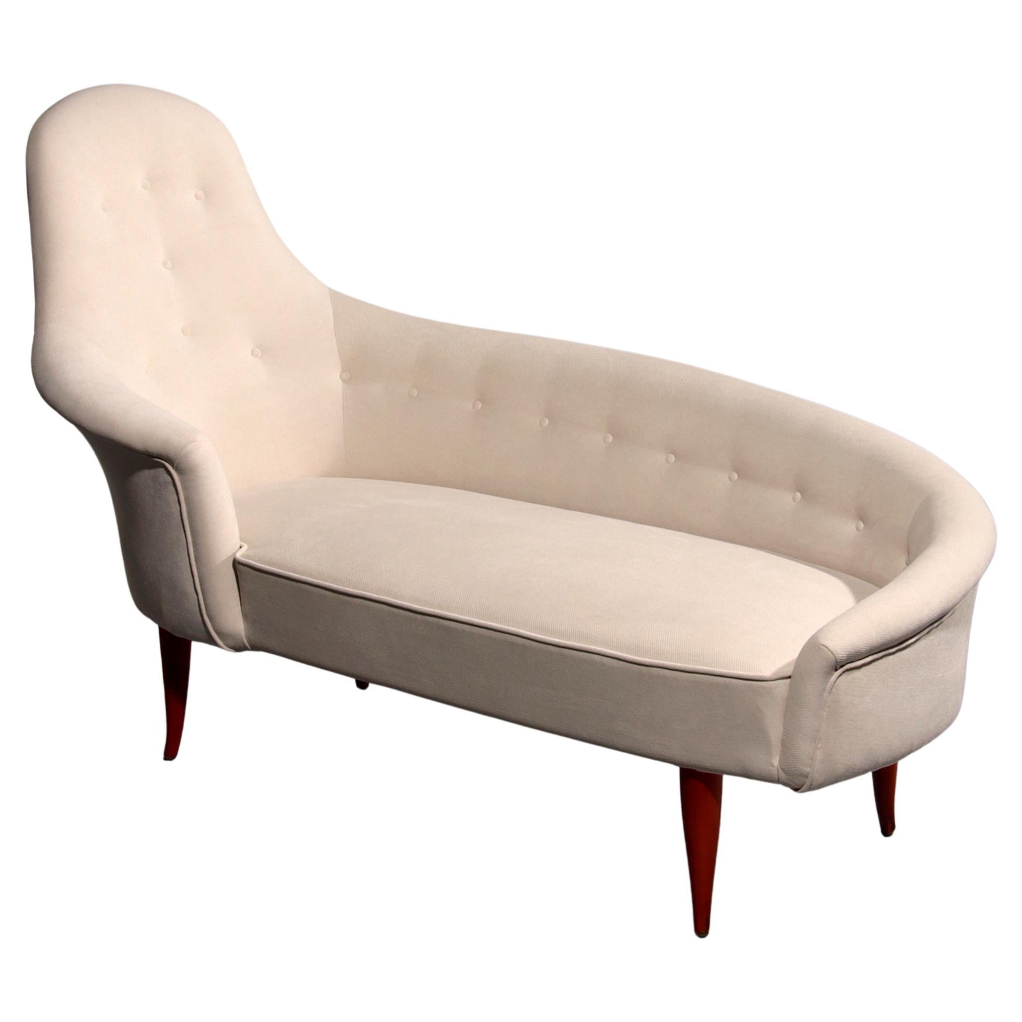 Chaise Lounge di Kerstin Hörlin-Holmquist per Nordiska Kompaniet, anni '50 in vendita