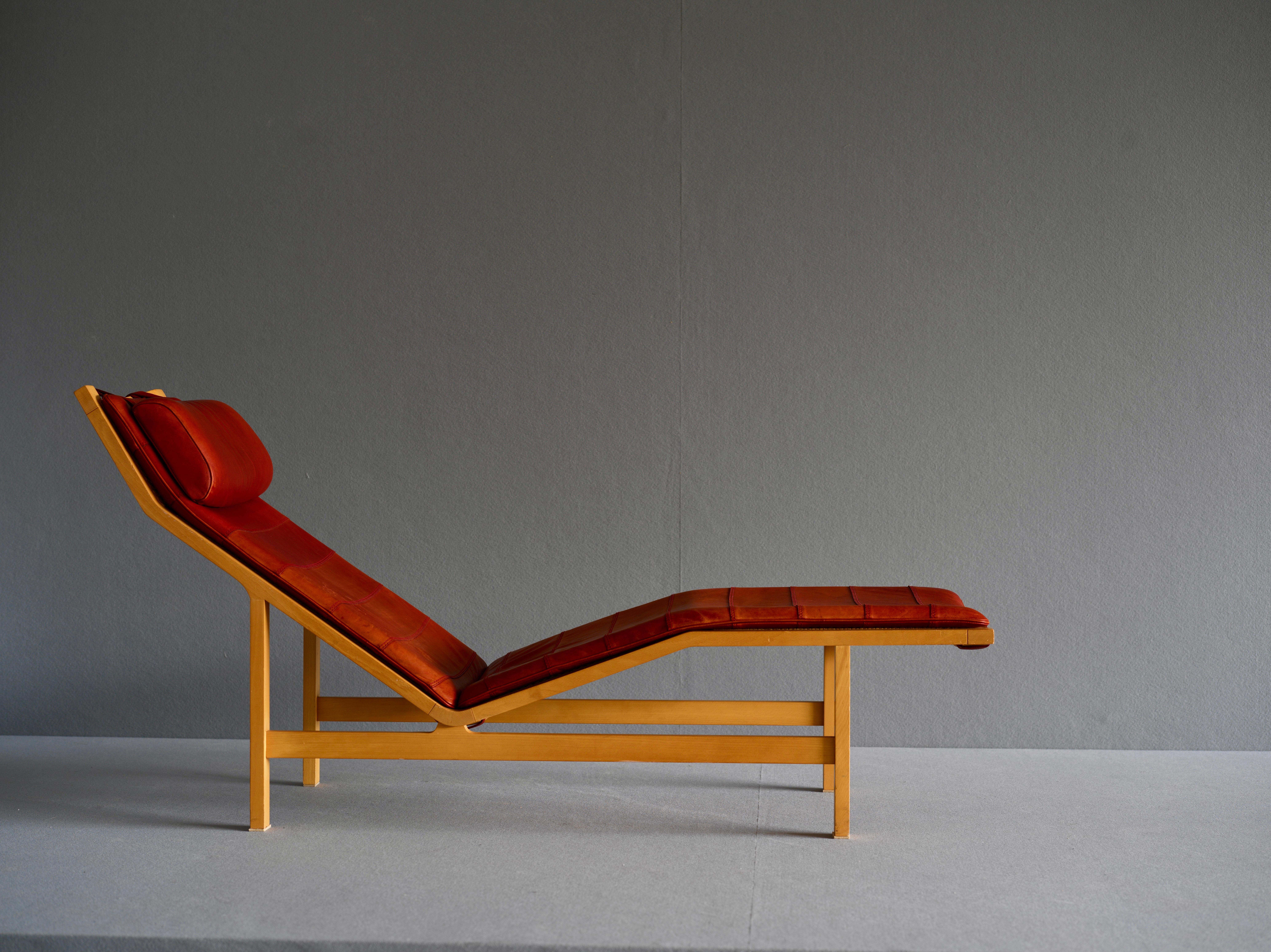 Danish Chaise Lounge by Red Thygersen & Johnny Sorensen