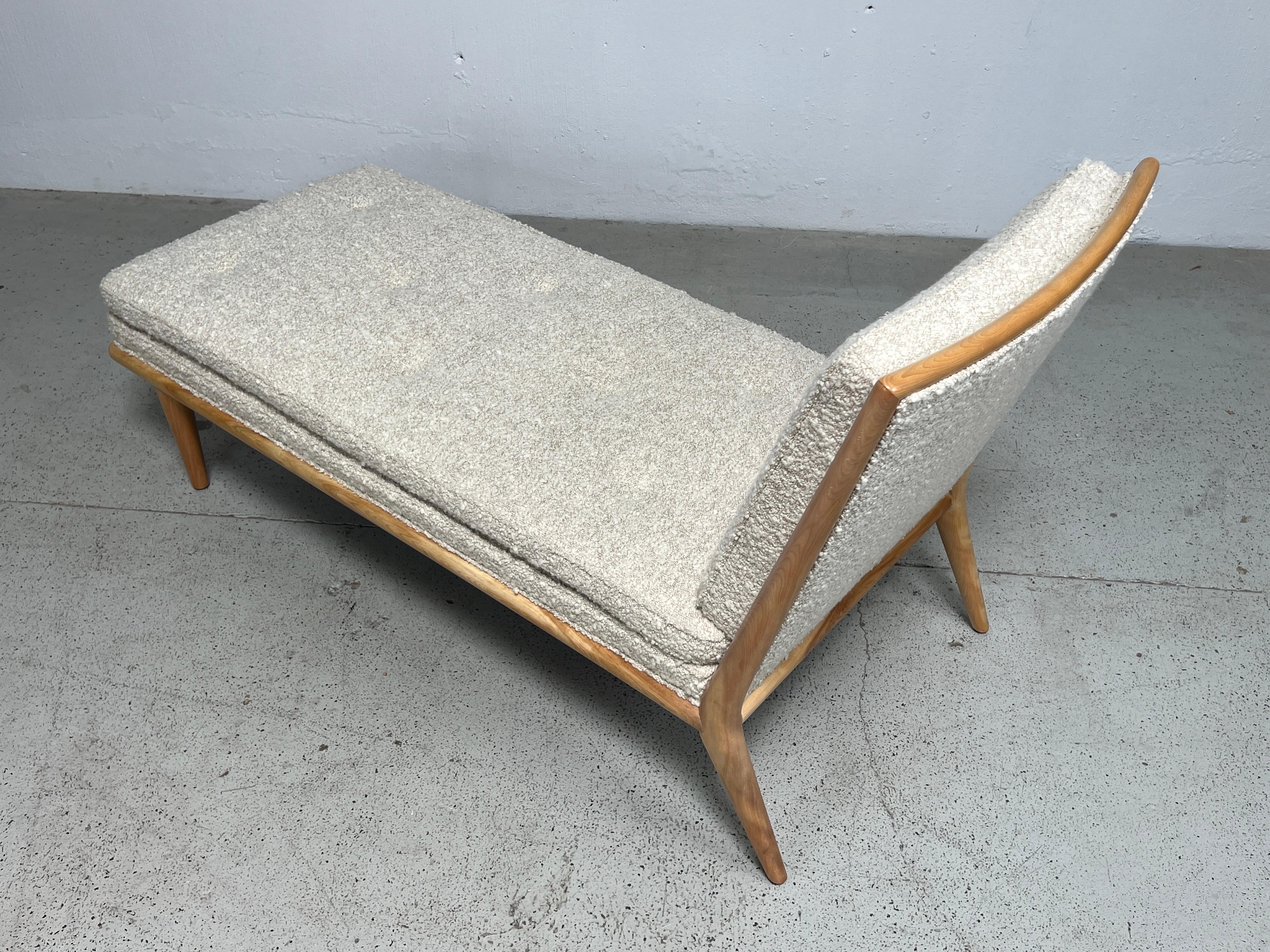 Chaise Lounge by T.H. Robsjohn-Gibbings for Widdicomb For Sale 8