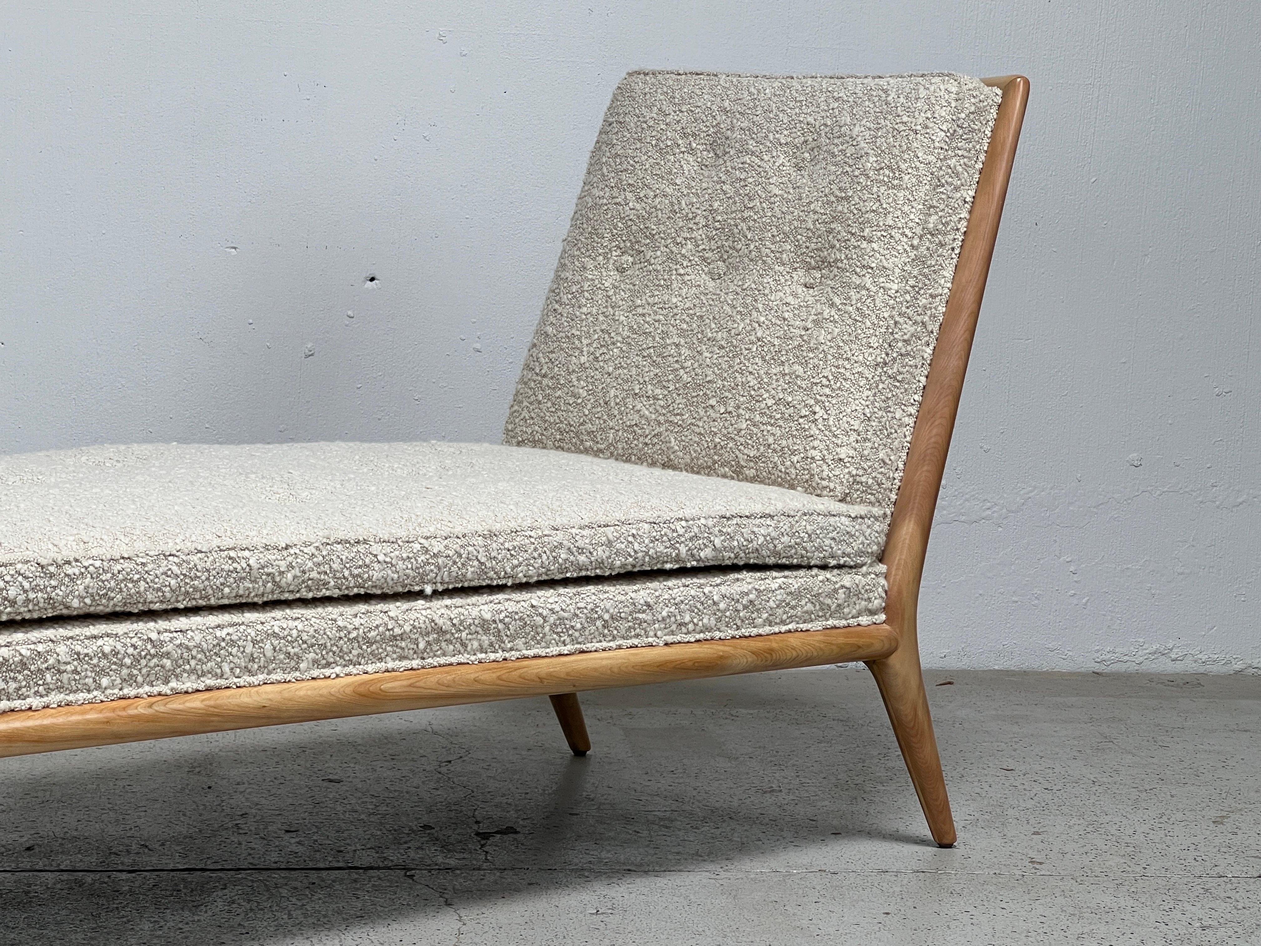 Maple Chaise Lounge by T.H. Robsjohn-Gibbings for Widdicomb For Sale