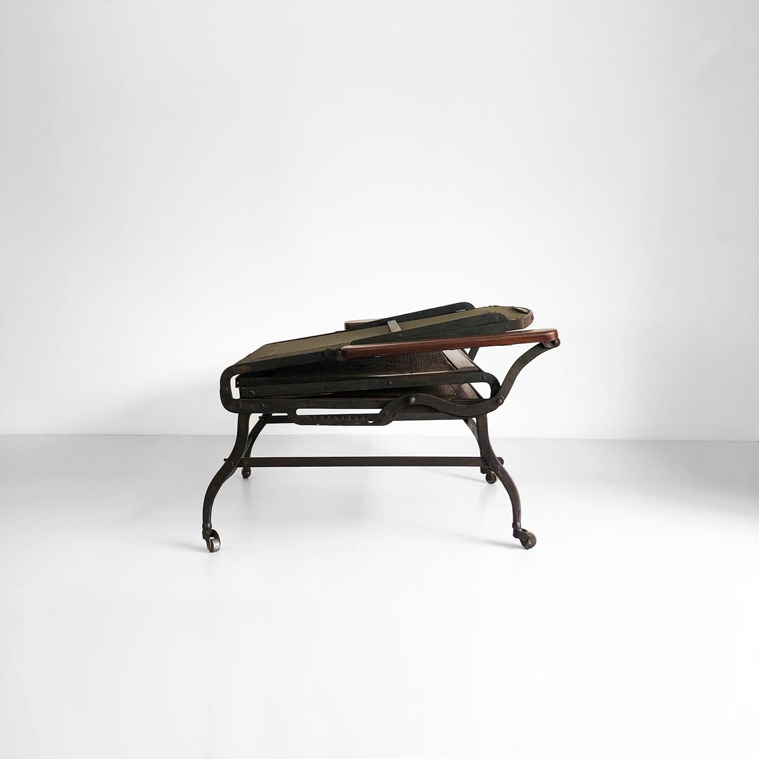 Chaise Lounge Daybed 19th Century Industrial Style at 1stDibs outdoor