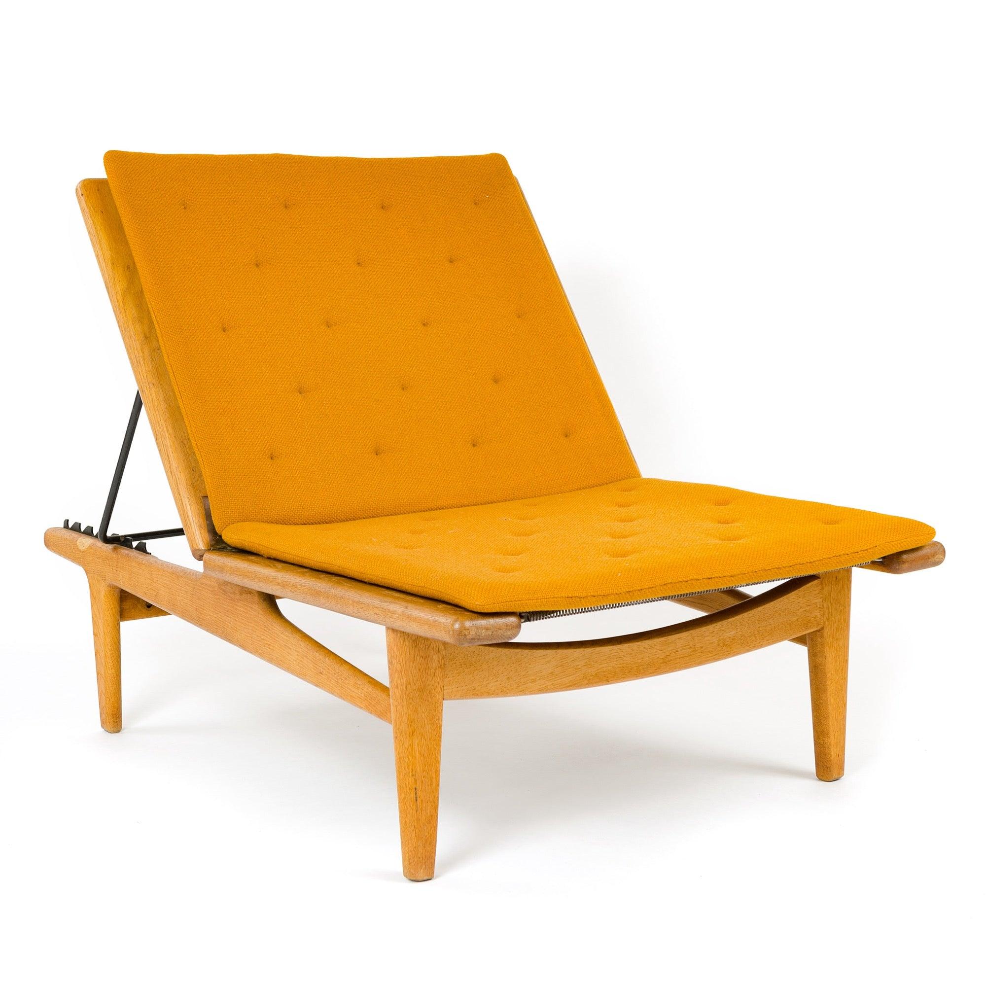 Danese Chaise Lounge di Hans J. Wegner per Getama, 1954 in vendita
