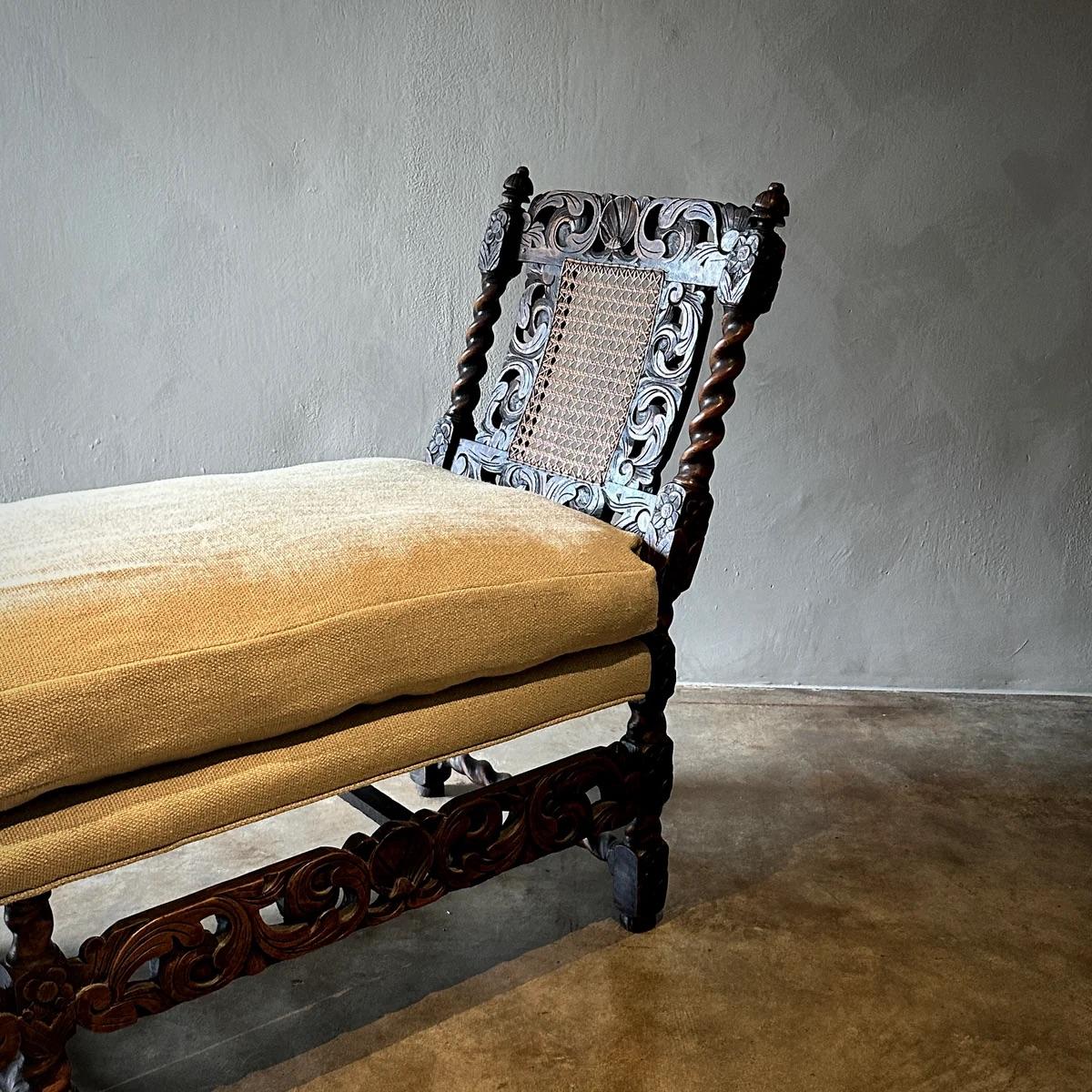 Fin du XVIIe siècle Chaise longue en vente