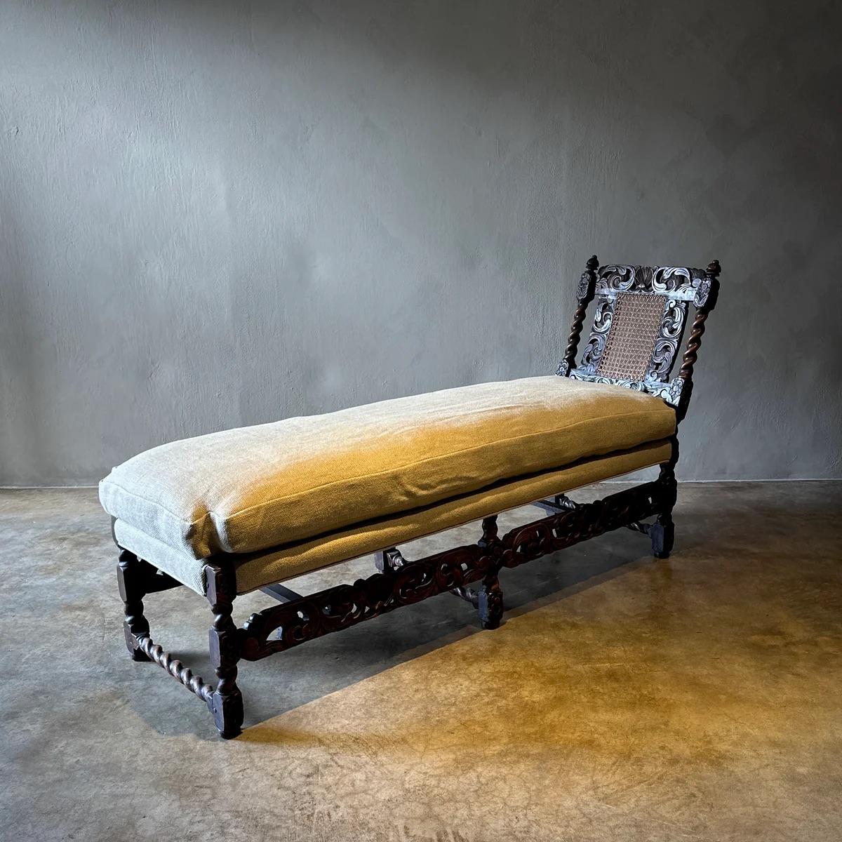 Bois Chaise longue en vente