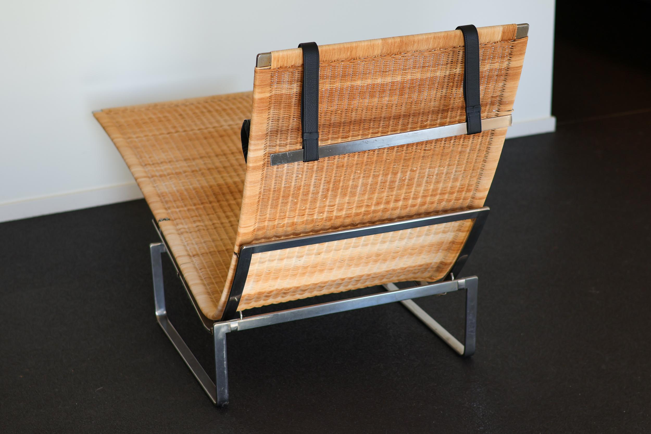 Chaise Lounge Model PK24 Designed by Poul Kjaerholm for E. Kold Christensen For Sale 3