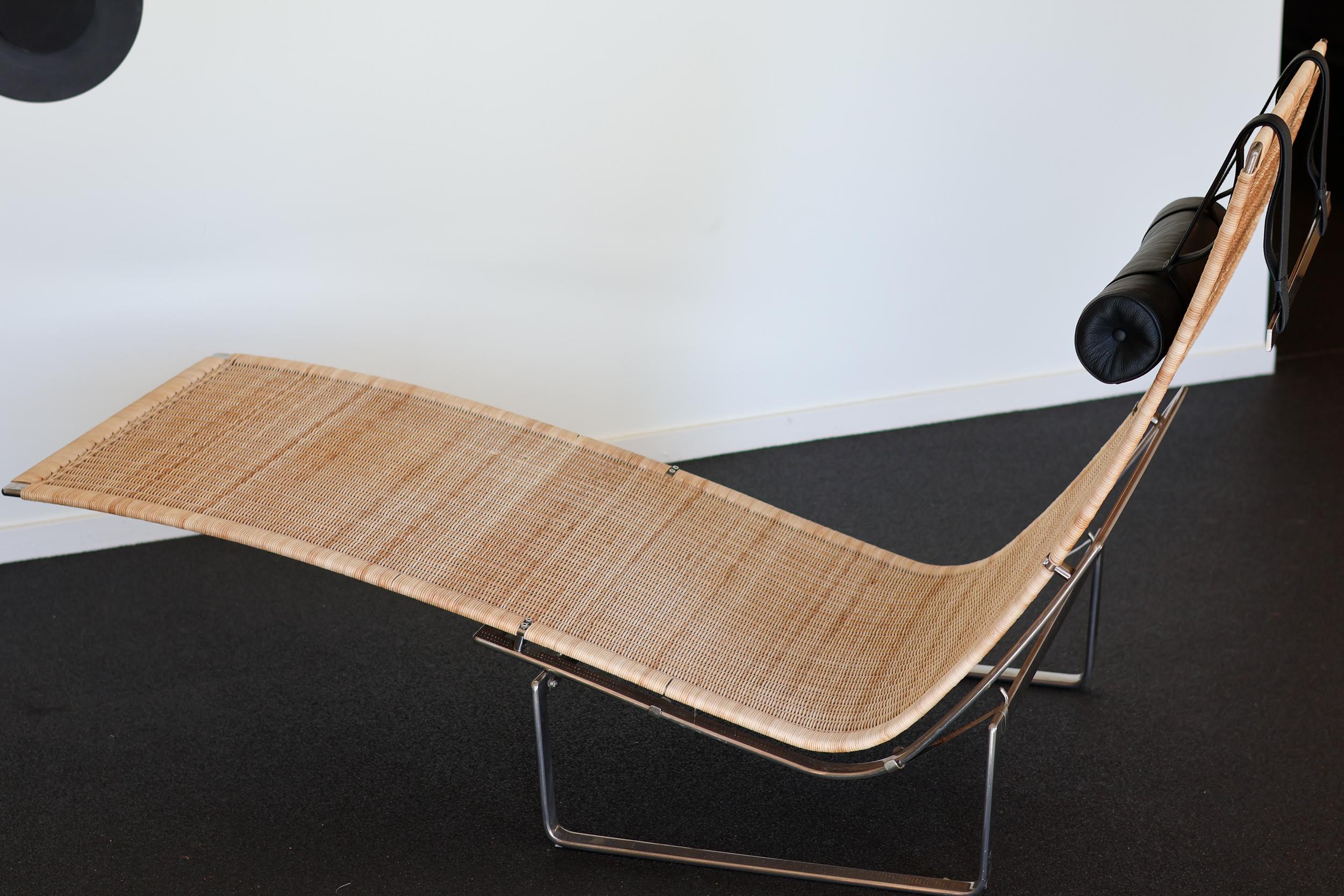 Chaise Lounge Model PK24 Designed by Poul Kjaerholm for E. Kold Christensen For Sale 4