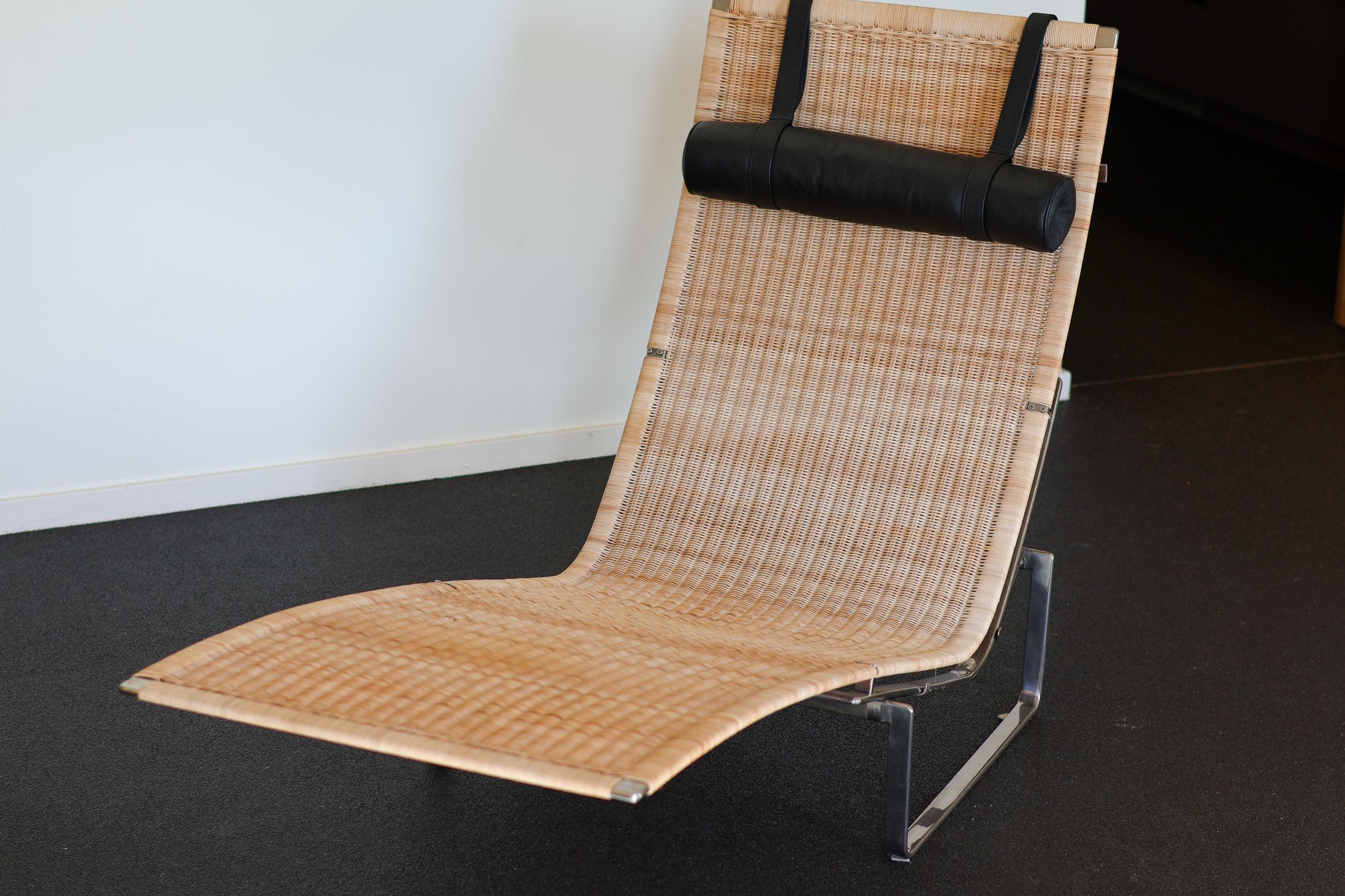 Chaise Lounge Model PK24 Designed by Poul Kjaerholm for E. Kold Christensen For Sale 5