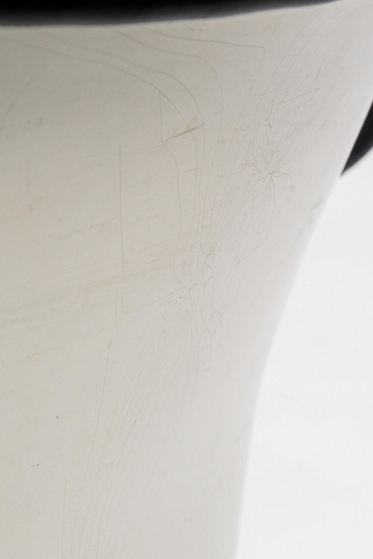 Chaise modèle Junior en cuir noir par Yrjö Kukkapuro, années 1970 finales del siglo XX en venta