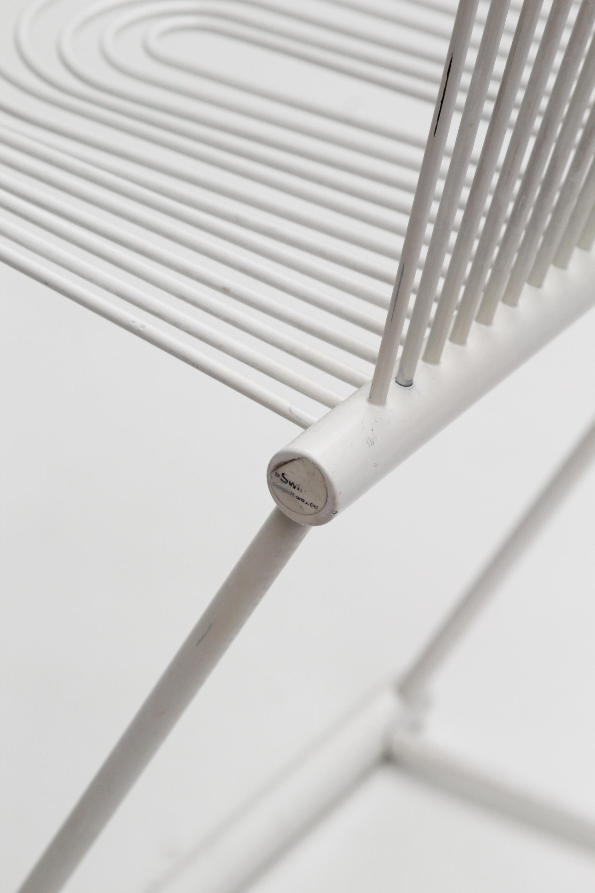 Chaise pivotante pour Rosenthal Linie par Jutta & Herbert Ohl, années 1980 (Ende des 20. Jahrhunderts) im Angebot