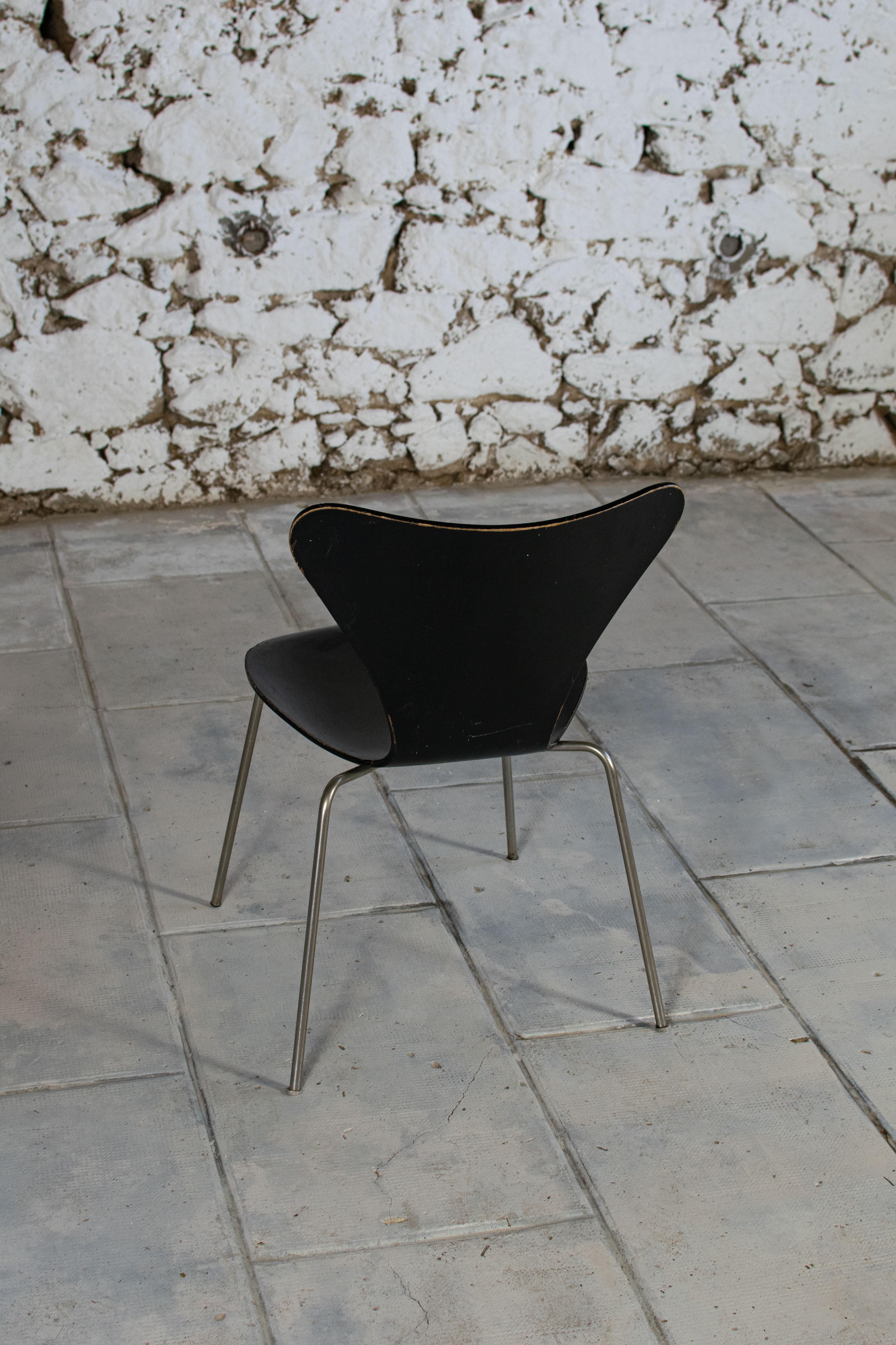 Chaise serie 7 par Arne Jacobsen pour Fritz Hansen For Sale 5