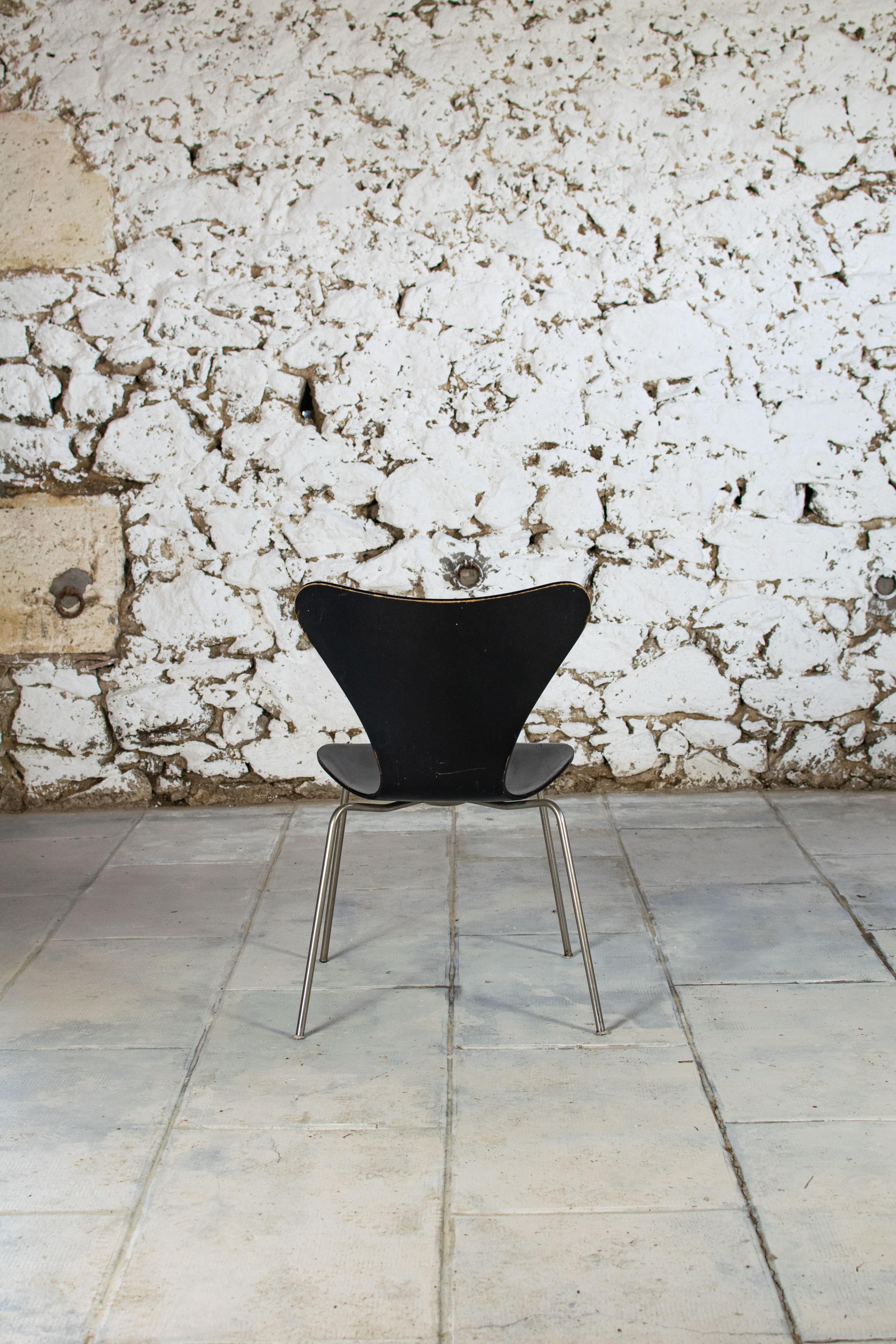 Chaise serie 7 par Arne Jacobsen pour Fritz Hansen In Good Condition For Sale In Busserolles, FR