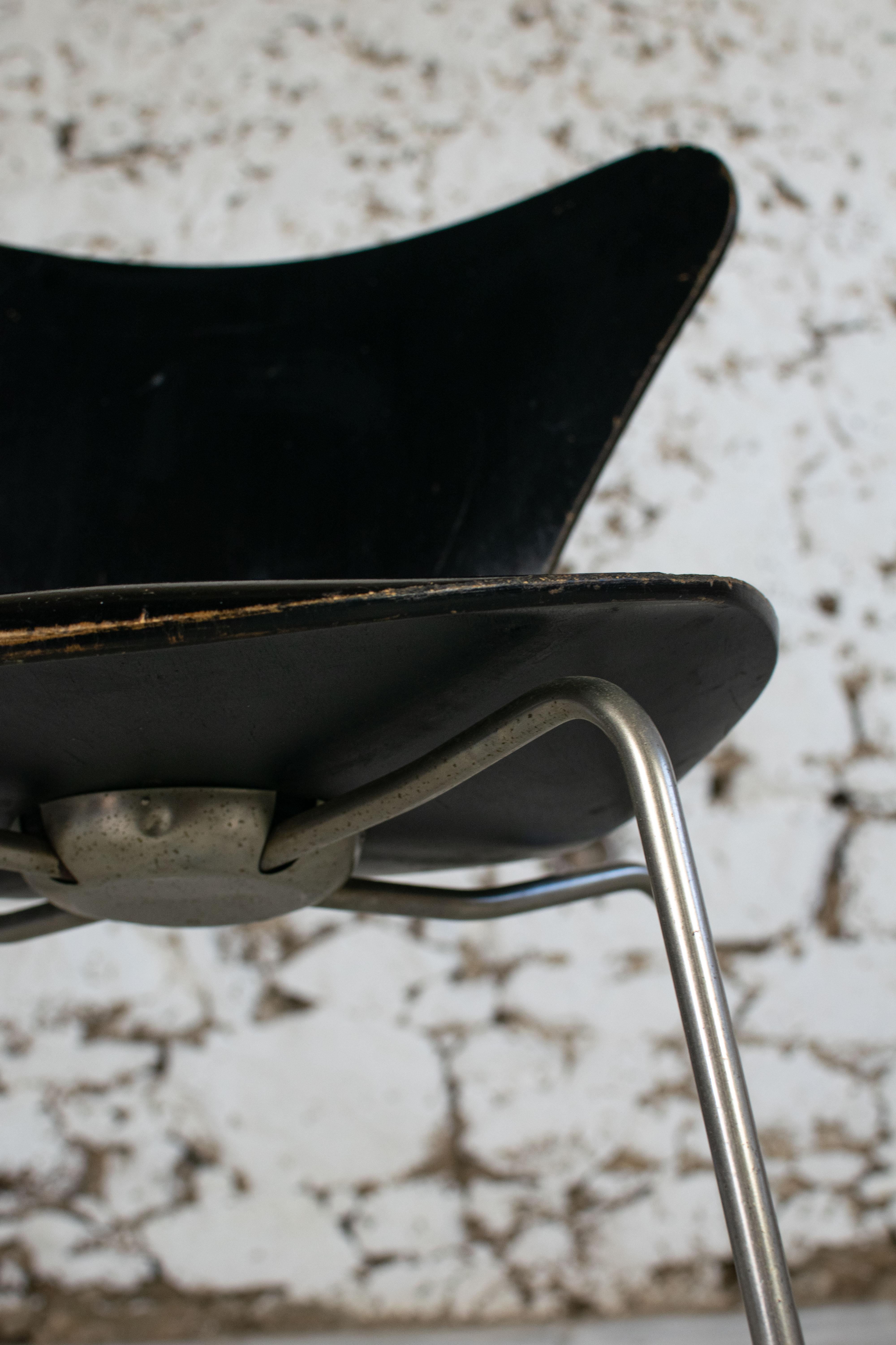 Chaise serie 7 par Arne Jacobsen pour Fritz Hansen For Sale 2