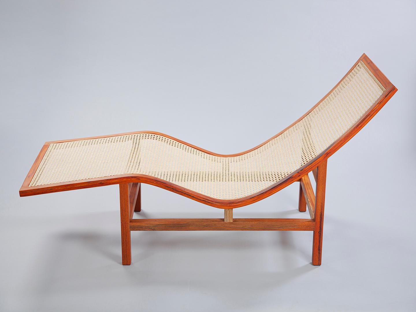 Chaise Sossego en bois massif brésilien et paille naturelle en vente 8