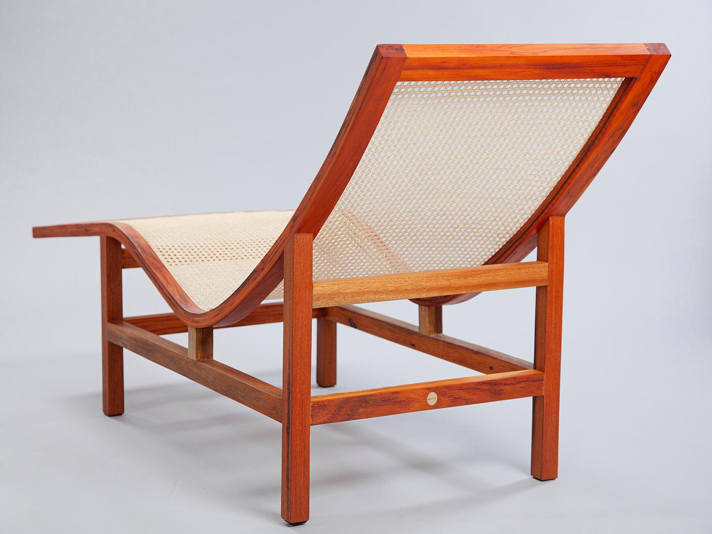 Chaise Sossego en bois massif brésilien et paille naturelle en vente 9