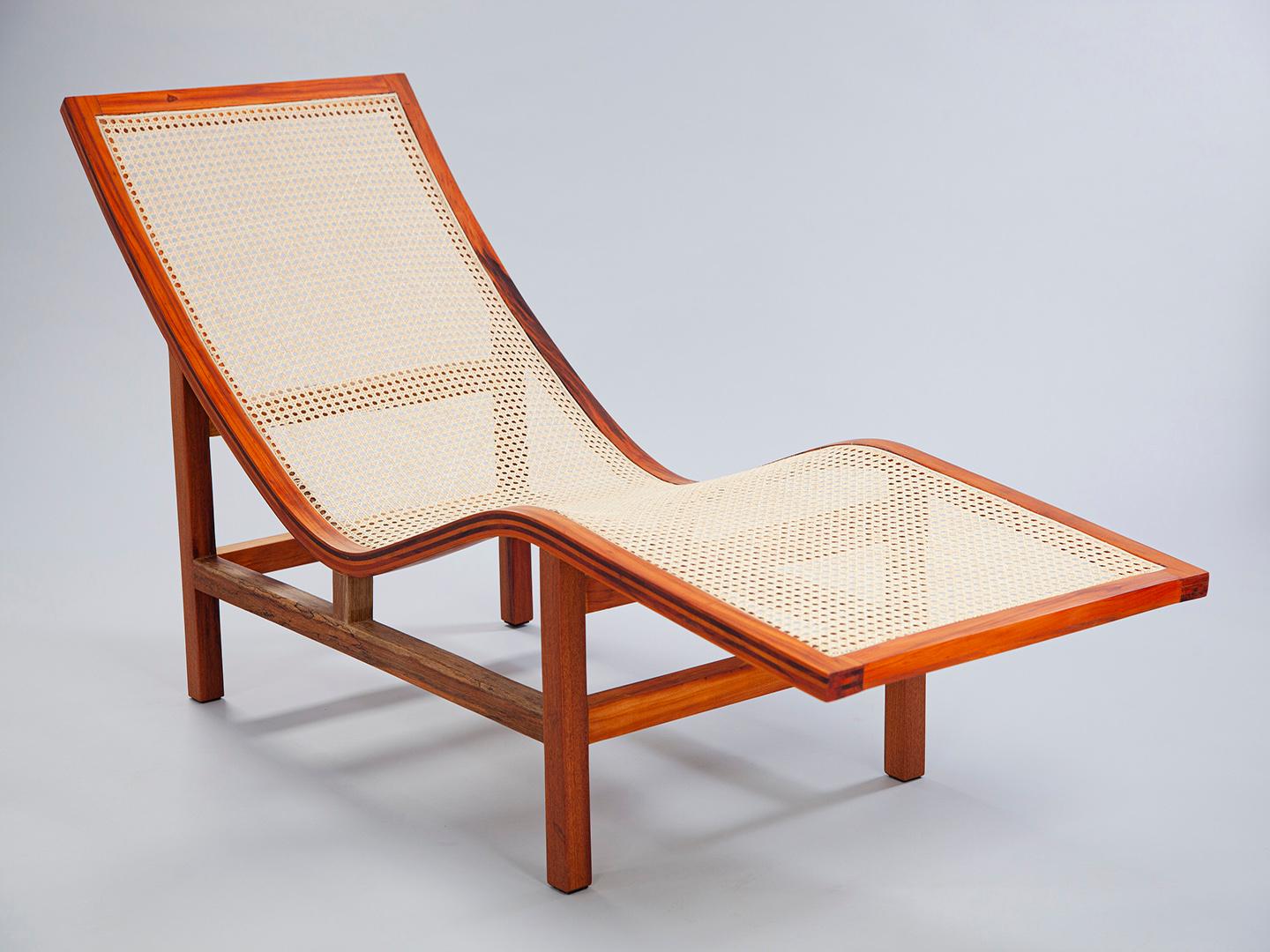 Chaise Sossego en bois massif brésilien et paille naturelle Neuf - En vente à São Paulo, SP