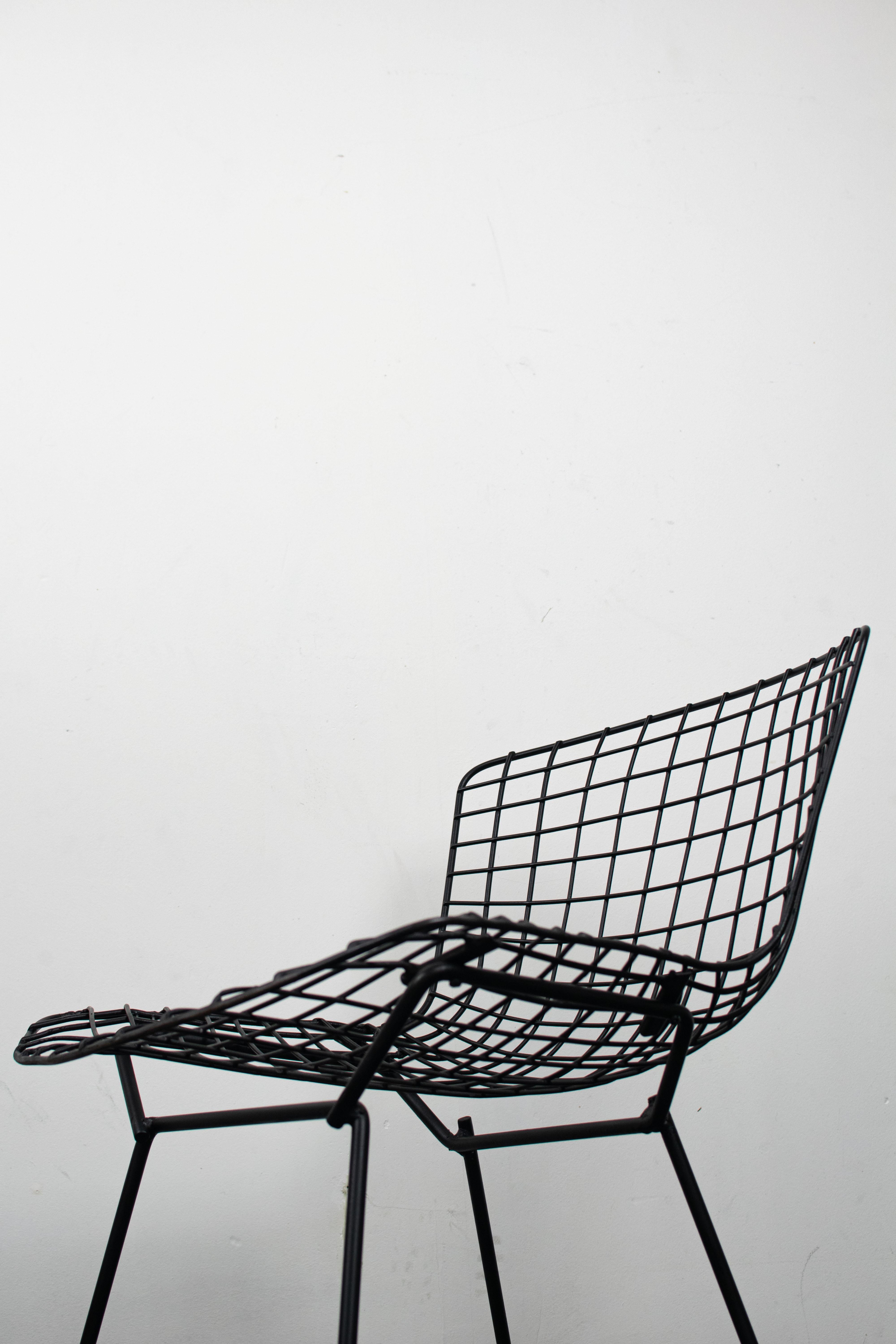 Chaise Wire Par Harry Bertoia Pour Knoll For Sale 8
