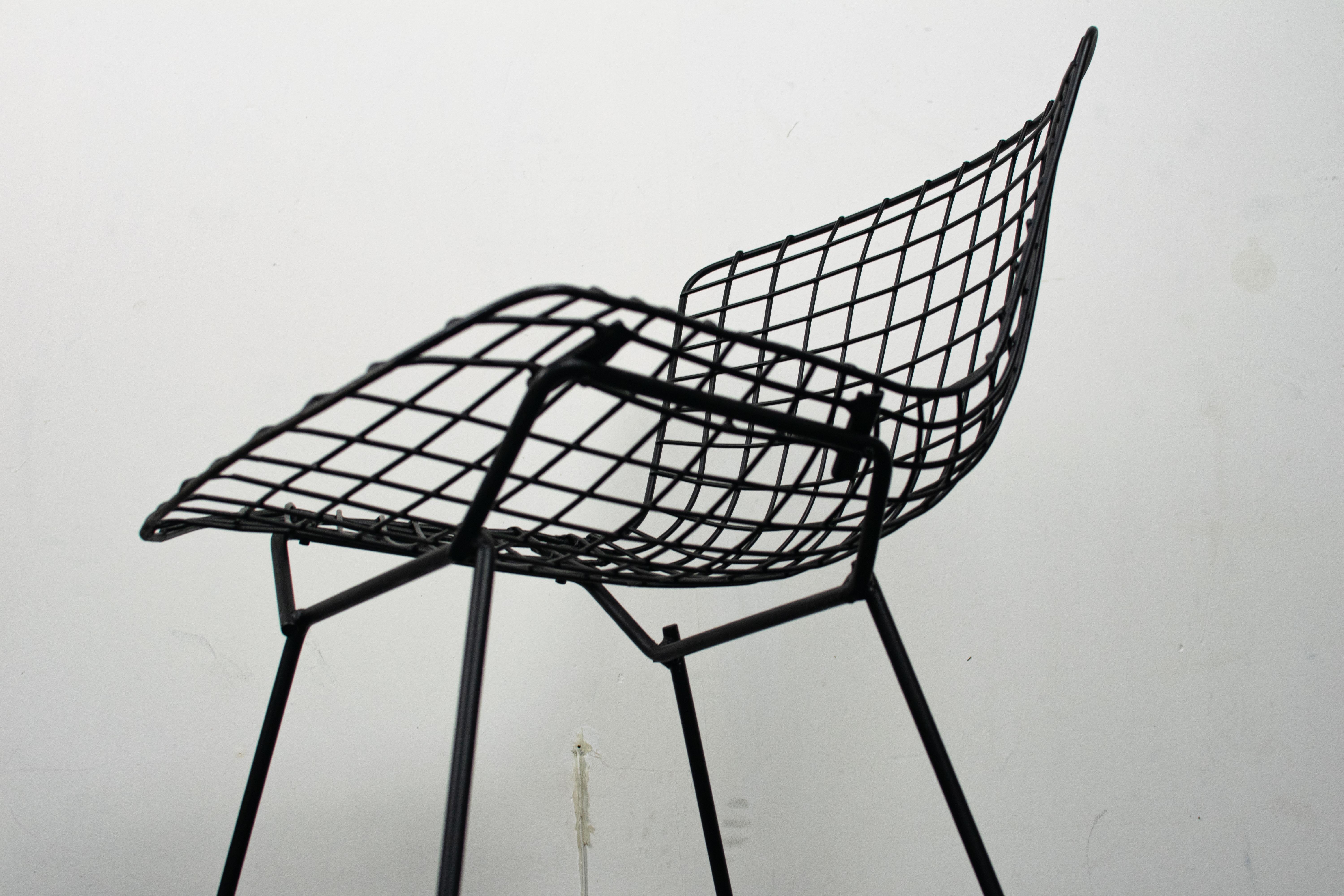 Chaise Wire Par Harry Bertoia Pour Knoll For Sale 9