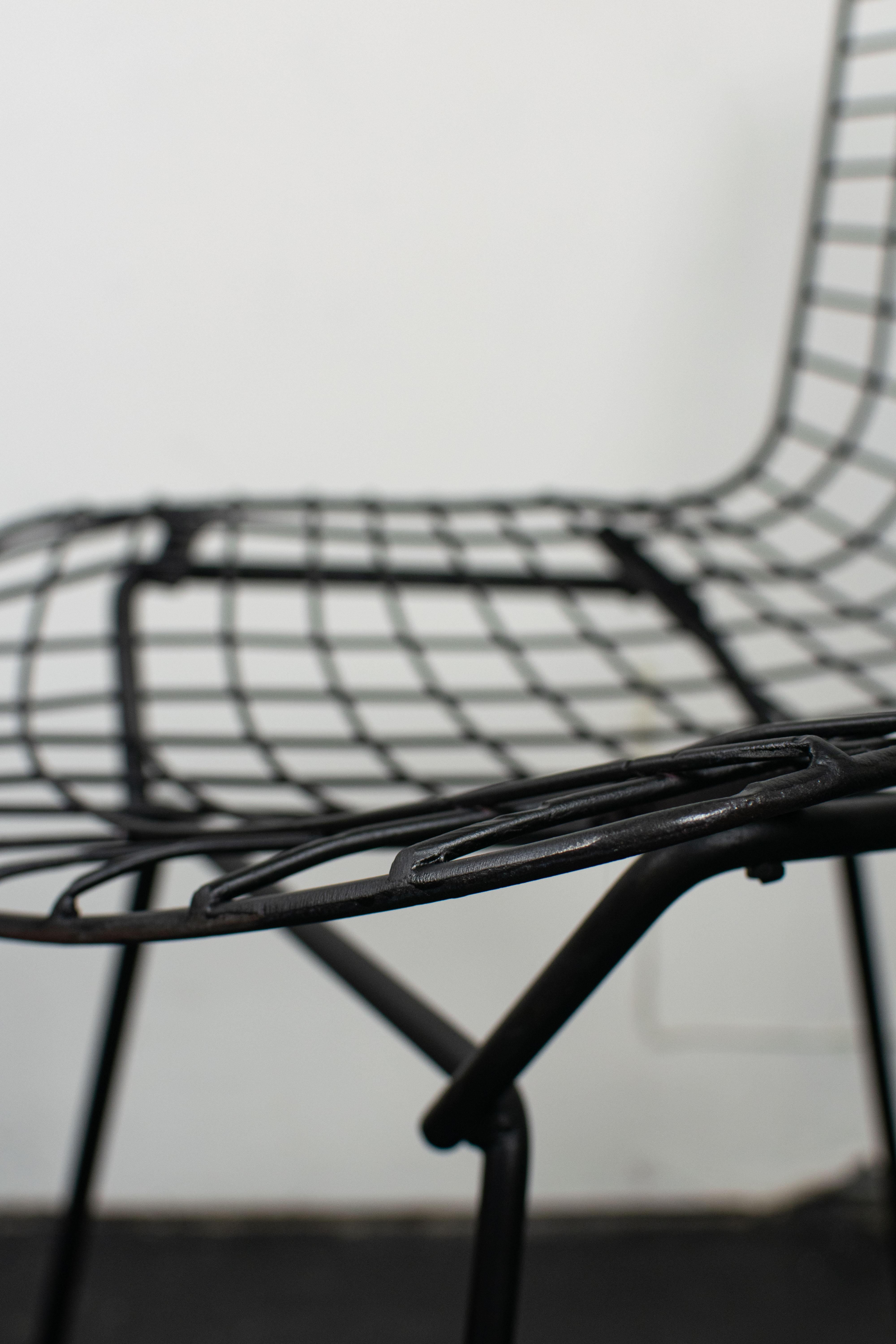 Chaise Wire Par Harry Bertoia Pour Knoll For Sale 11
