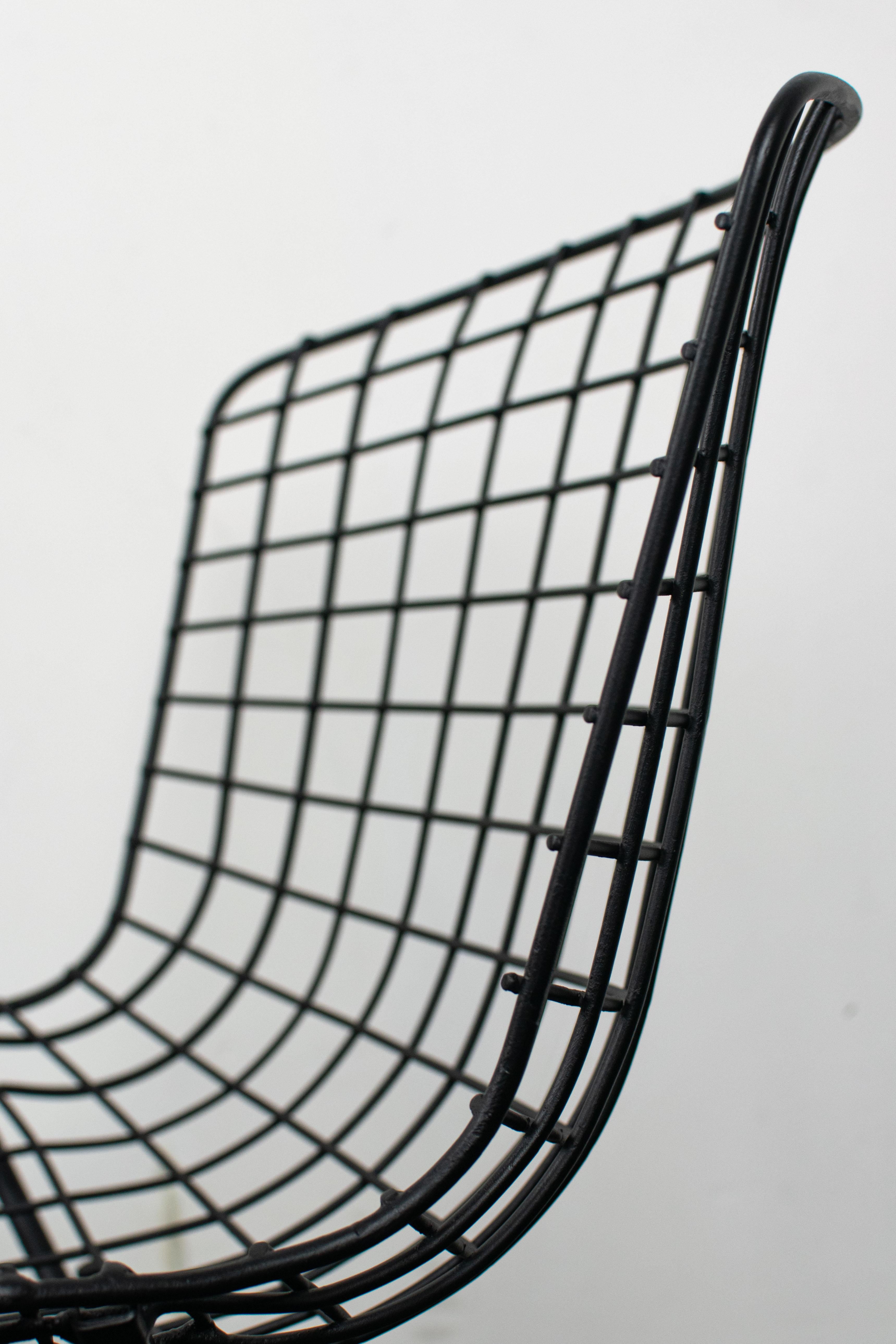 Chaise Wire Par Harry Bertoia Pour Knoll For Sale 13