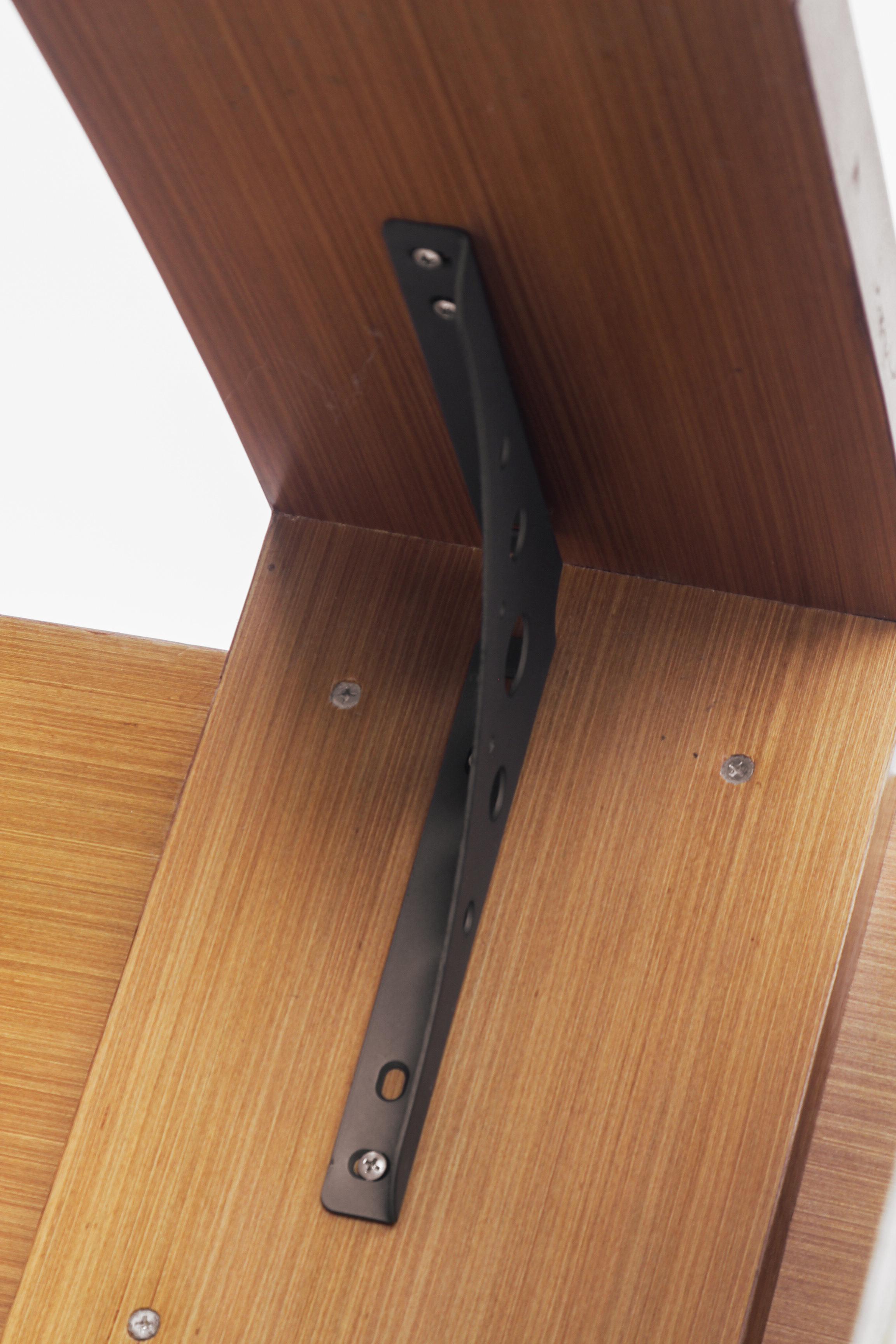 Chaises d'appoint modernistes d'inspiration Donald Judd en bois blond im Angebot 6