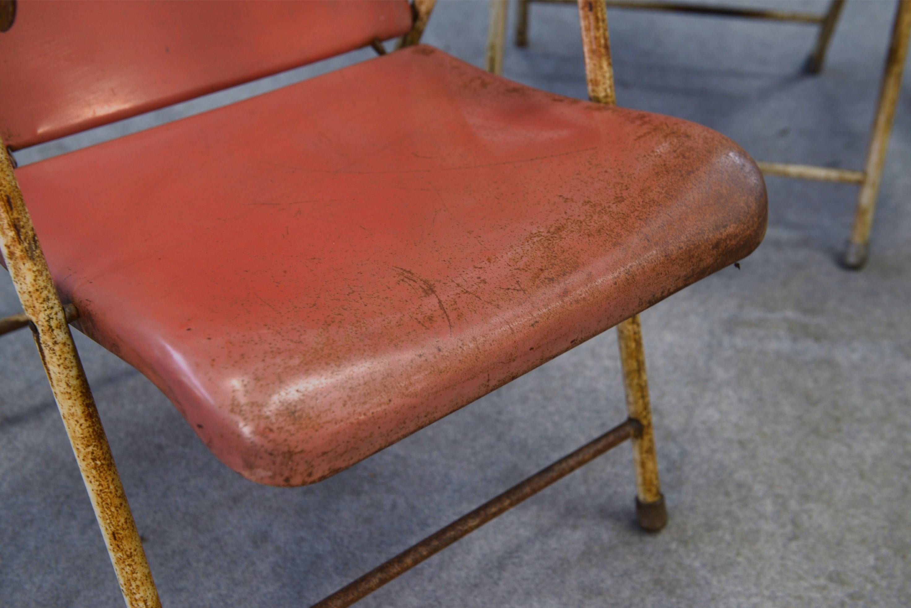 Chaises pliantes par Russel Wright pour Samsonite Chairs Anni '60 in vendita 3