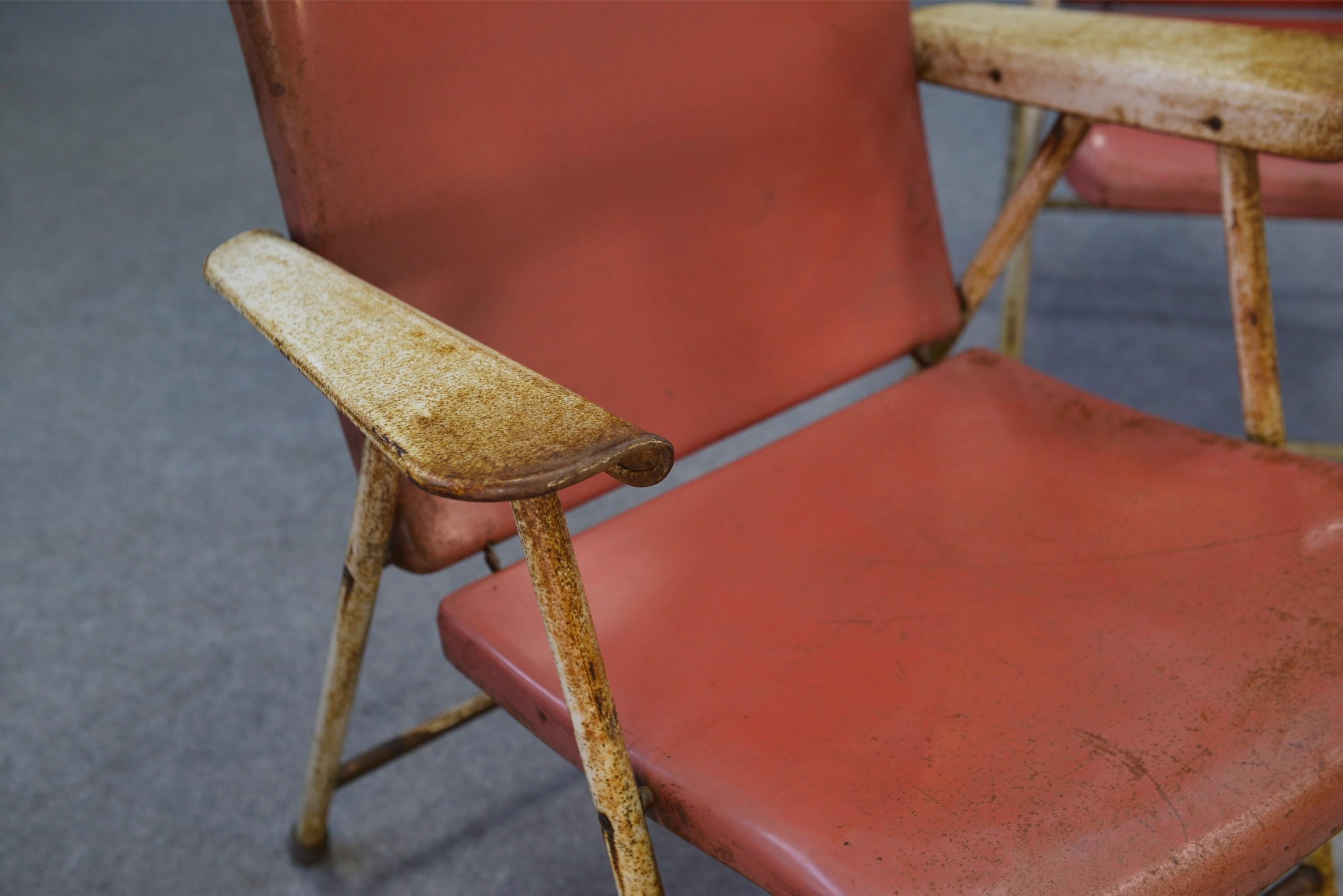 Chaises pliantes par Russel Wright pour Samsonite Chairs Anni '60 in vendita 7