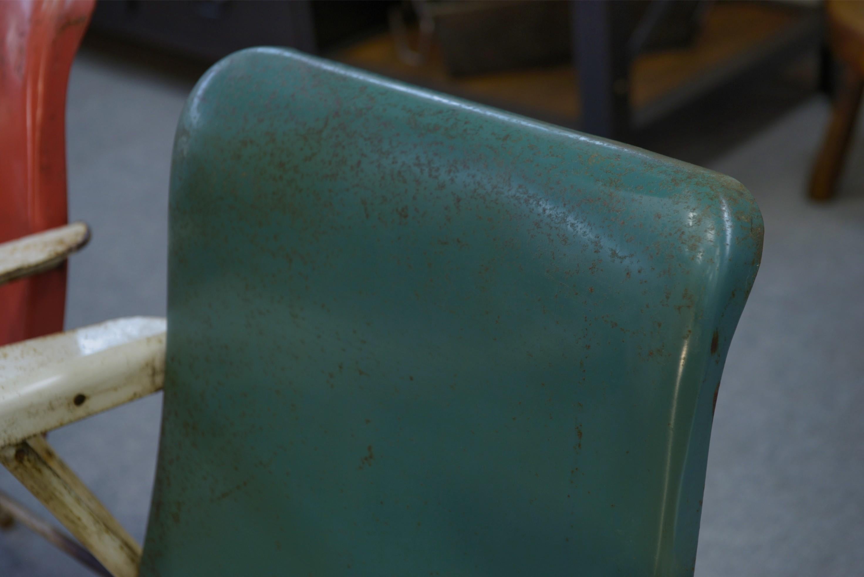 Metà XX secolo Chaises pliantes par Russel Wright pour Samsonite Chairs Anni '60 in vendita