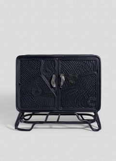 Armario Chakra de caña con latón, Viya by Vikram Goyal