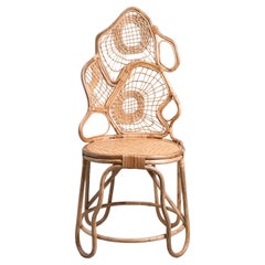 Chakra Chair haute en rotin Viya de Vikram Goyal