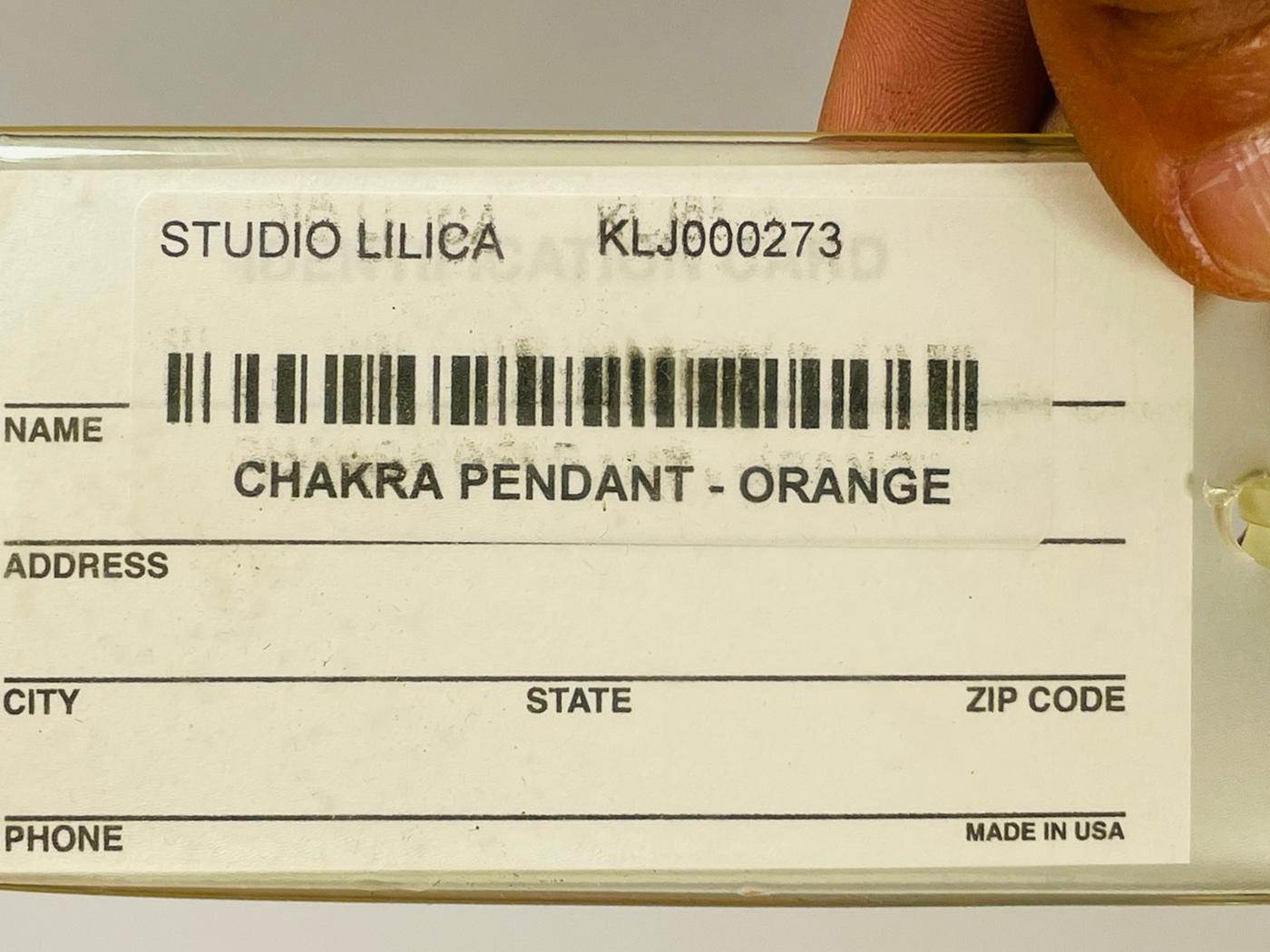 Lampe à suspension « Chakra » de Studio Lilica, fabriquée aux États-Unis en vente 4