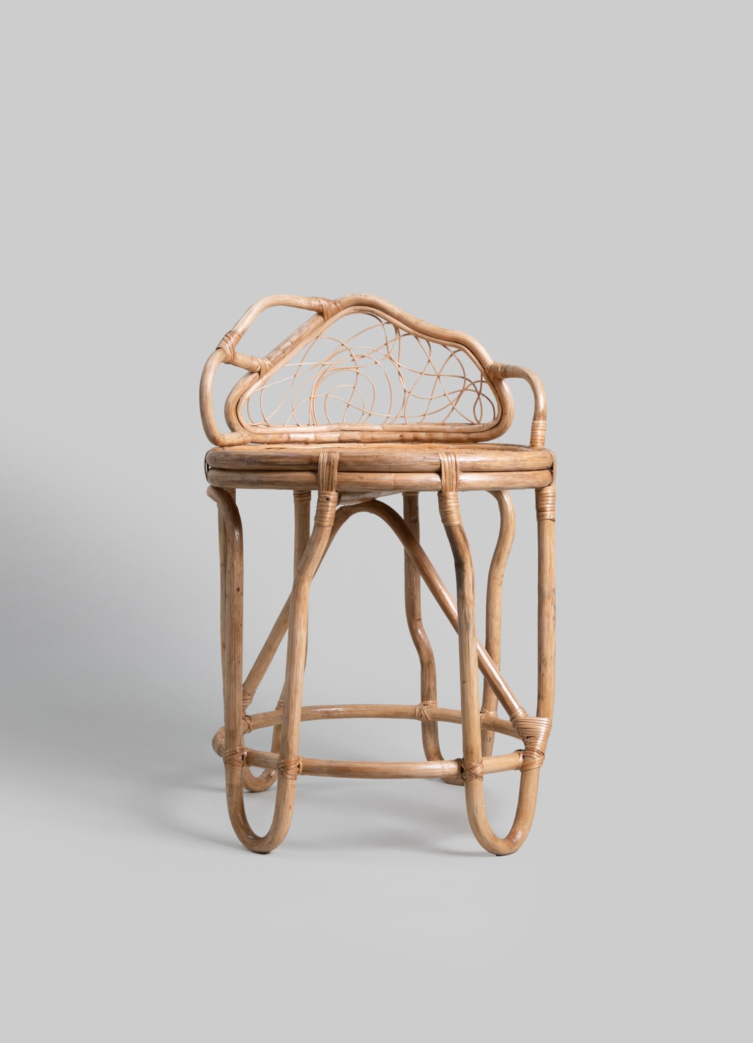 Indian Chakra Stool Small, Viya by Vikram Goyal For Sale