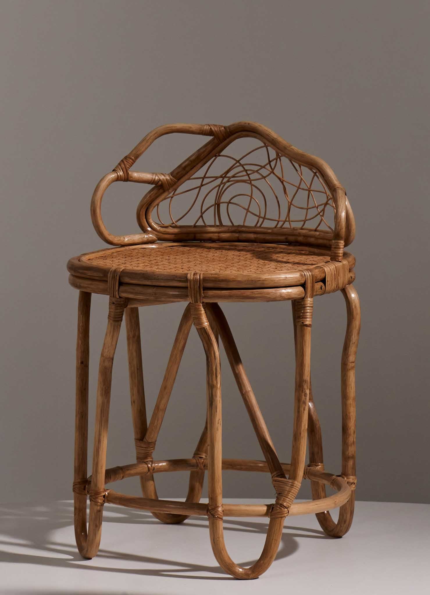 Chakra Stool Small, Viya by Vikram Goyal For Sale