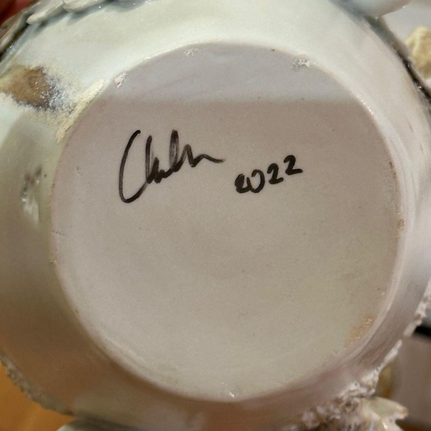Chala Toprak, Contemporaneo, Scultura moderna, Vaso di fiori, Porcellana, 2022 in vendita 1