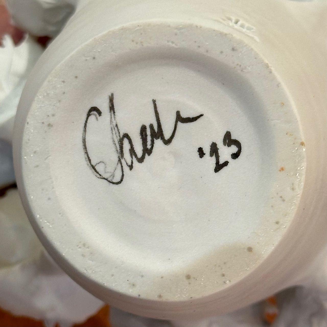 Chala Toprak, Scultura moderna e contemporanea, vaso di fiori, porcellana, 2023 in vendita 1