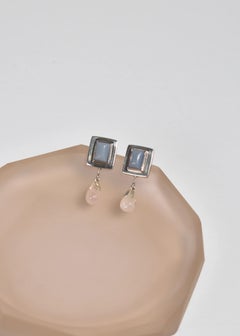 Chalcedony Quartz Earrings