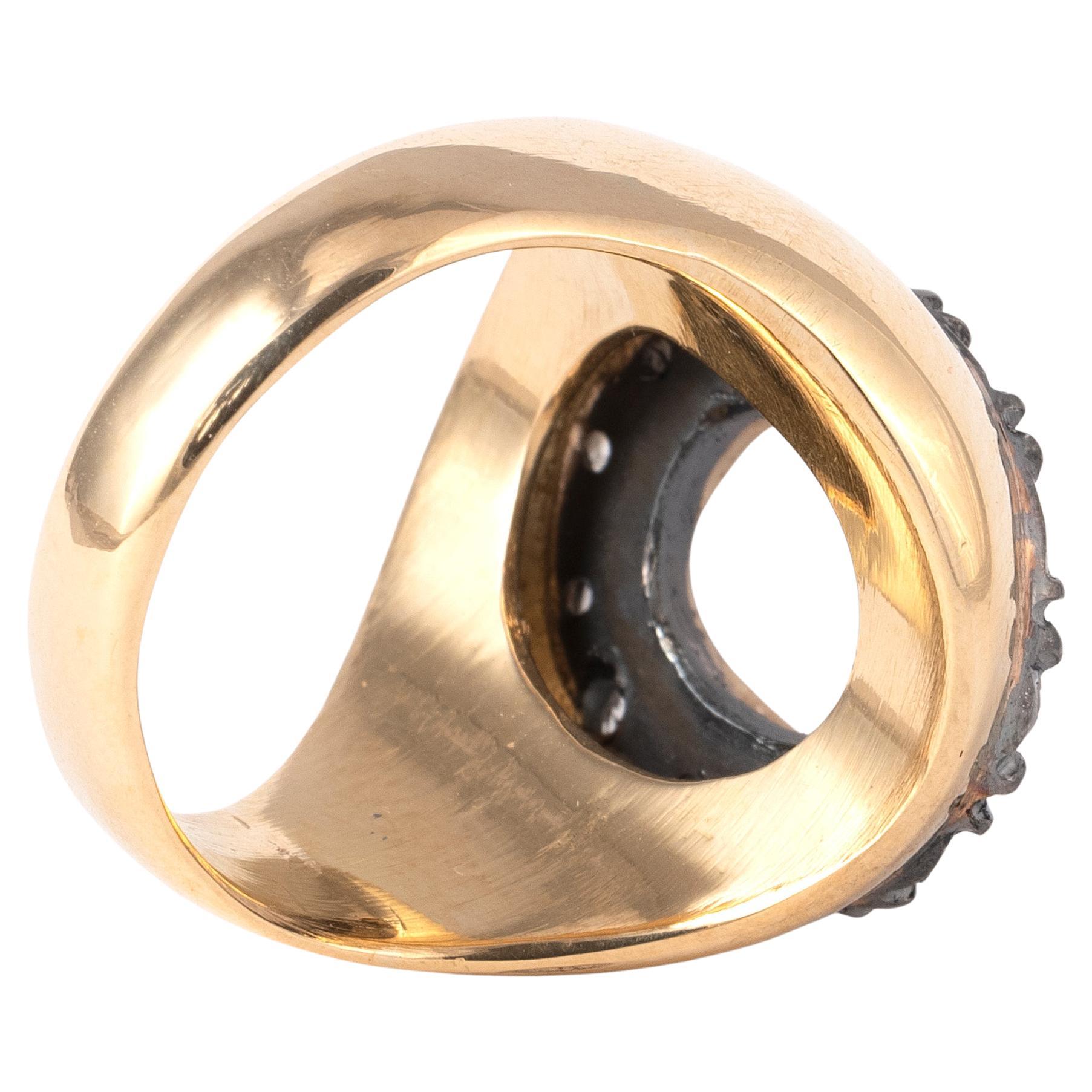 Römischer Chalzedon-Intaglio-Ring des Jupiter 2. bis 3. Jahrhundert n. Chr. (Klassisch-römisch) im Angebot