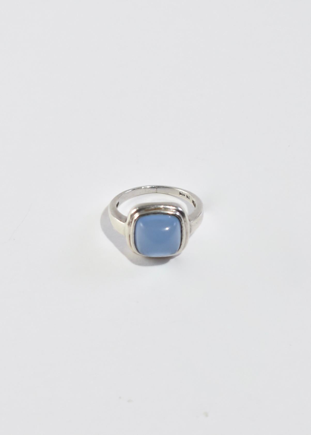 Chalcedony Statement Ring In Good Condition In Richmond, VA