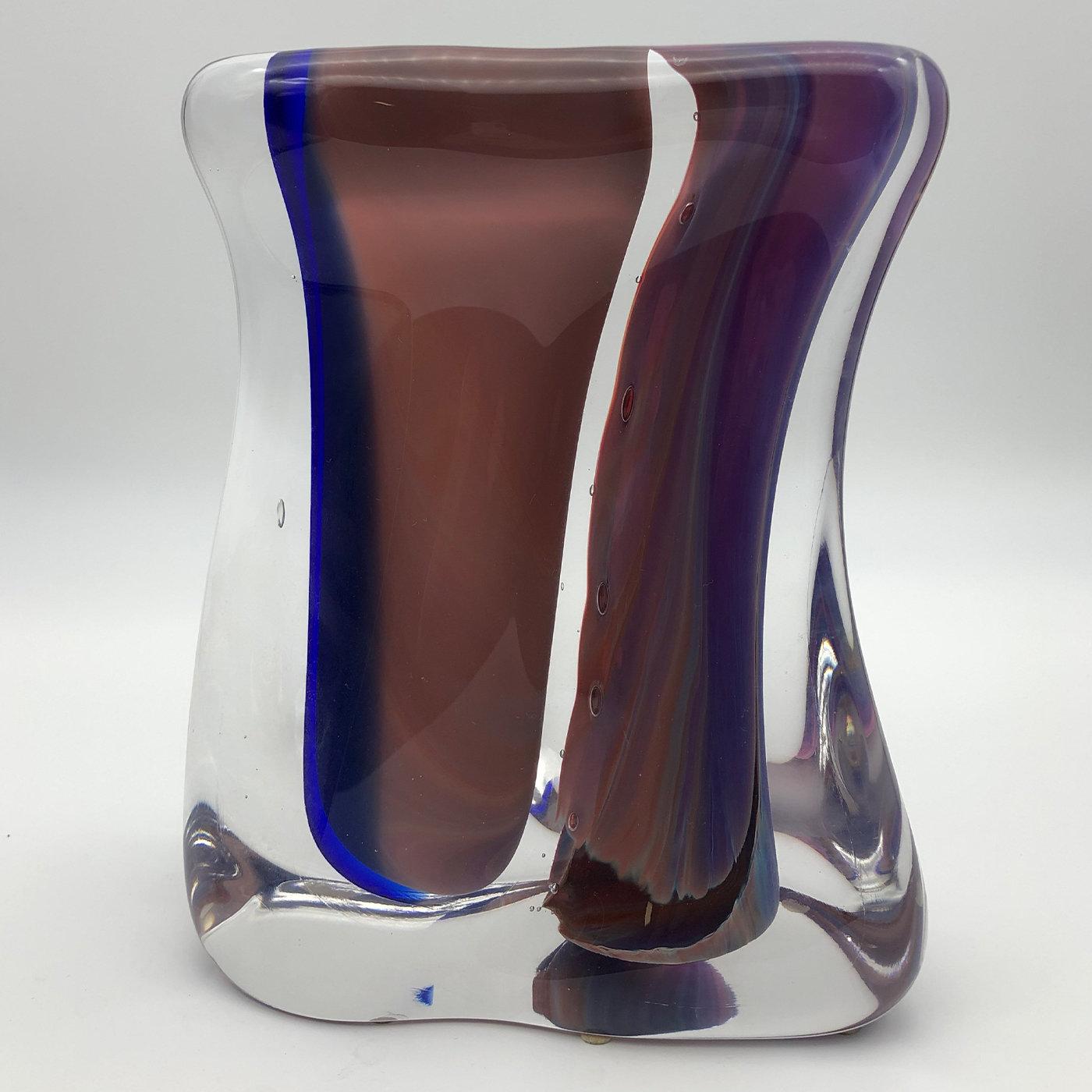 Chalcedony Vase by Toso Cristiano In New Condition In Milan, IT