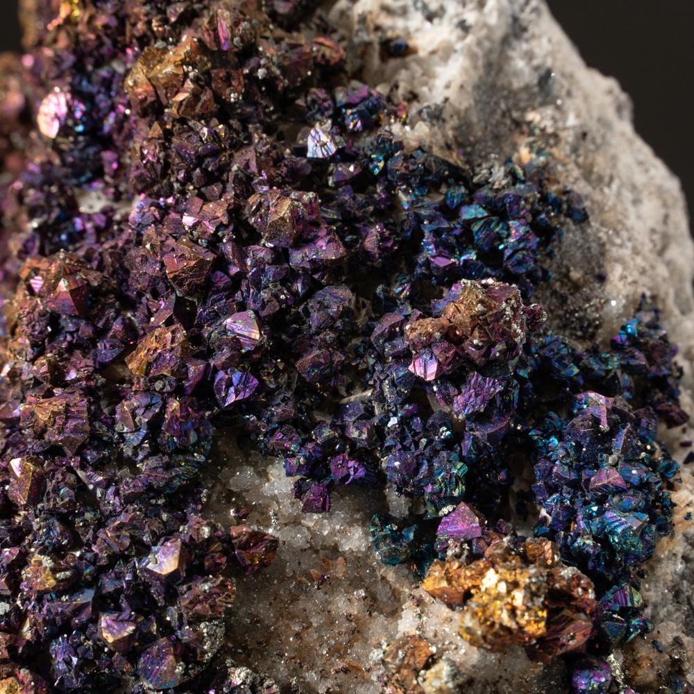 Chalcopyrite Crystal from Sweetwater Mine, Viburnum Trend, Missouri In New Condition For Sale In New York, NY