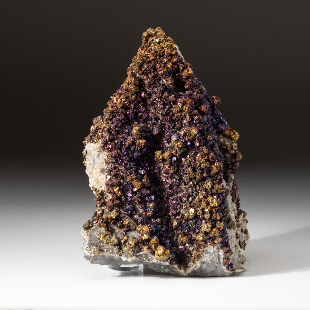 Cristal calcopyrite provenant d'une mine d'eau douce, tendance Viburnum, Missouri en vente 1