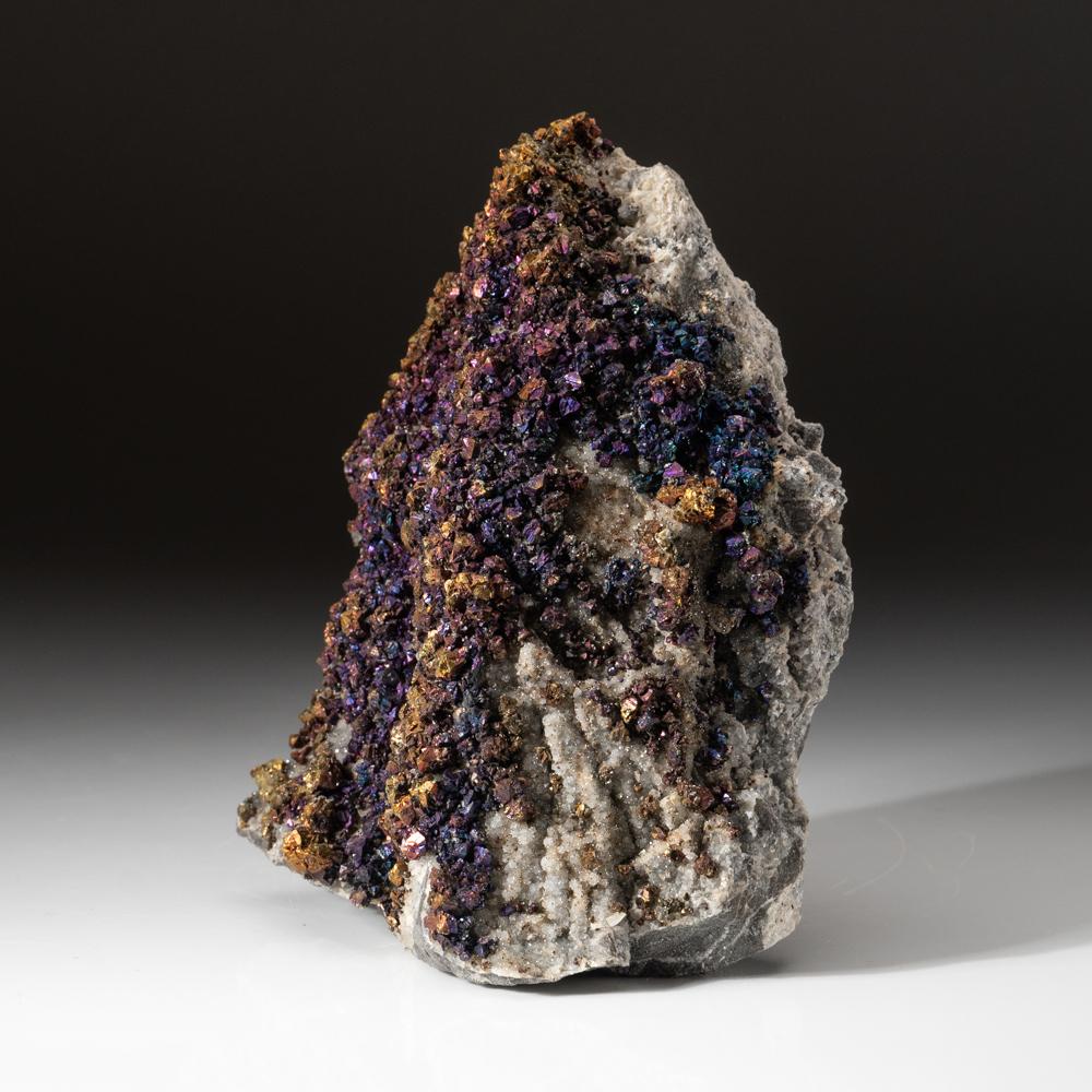 Cristal calcopyrite provenant d'une mine d'eau douce, tendance Viburnum, Missouri en vente 2