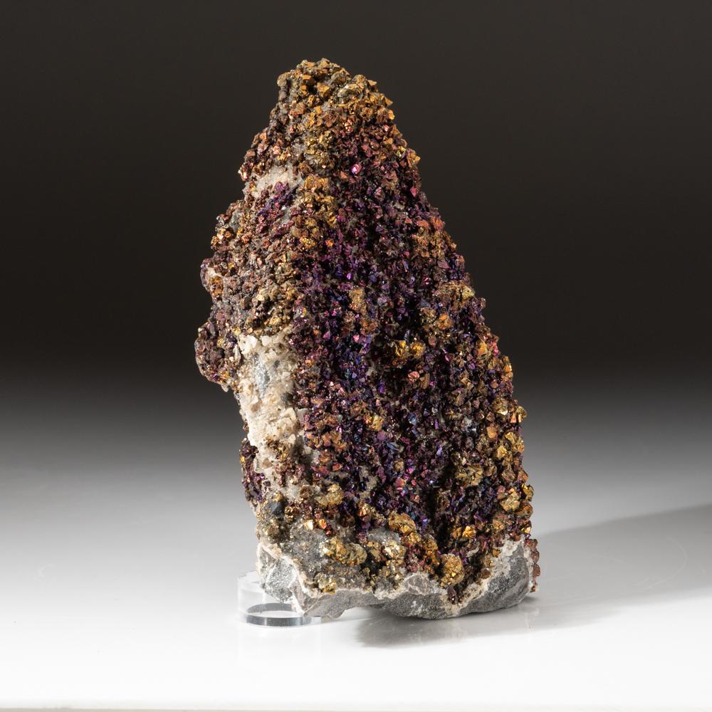 Cristal calcopyrite provenant d'une mine d'eau douce, tendance Viburnum, Missouri en vente 3